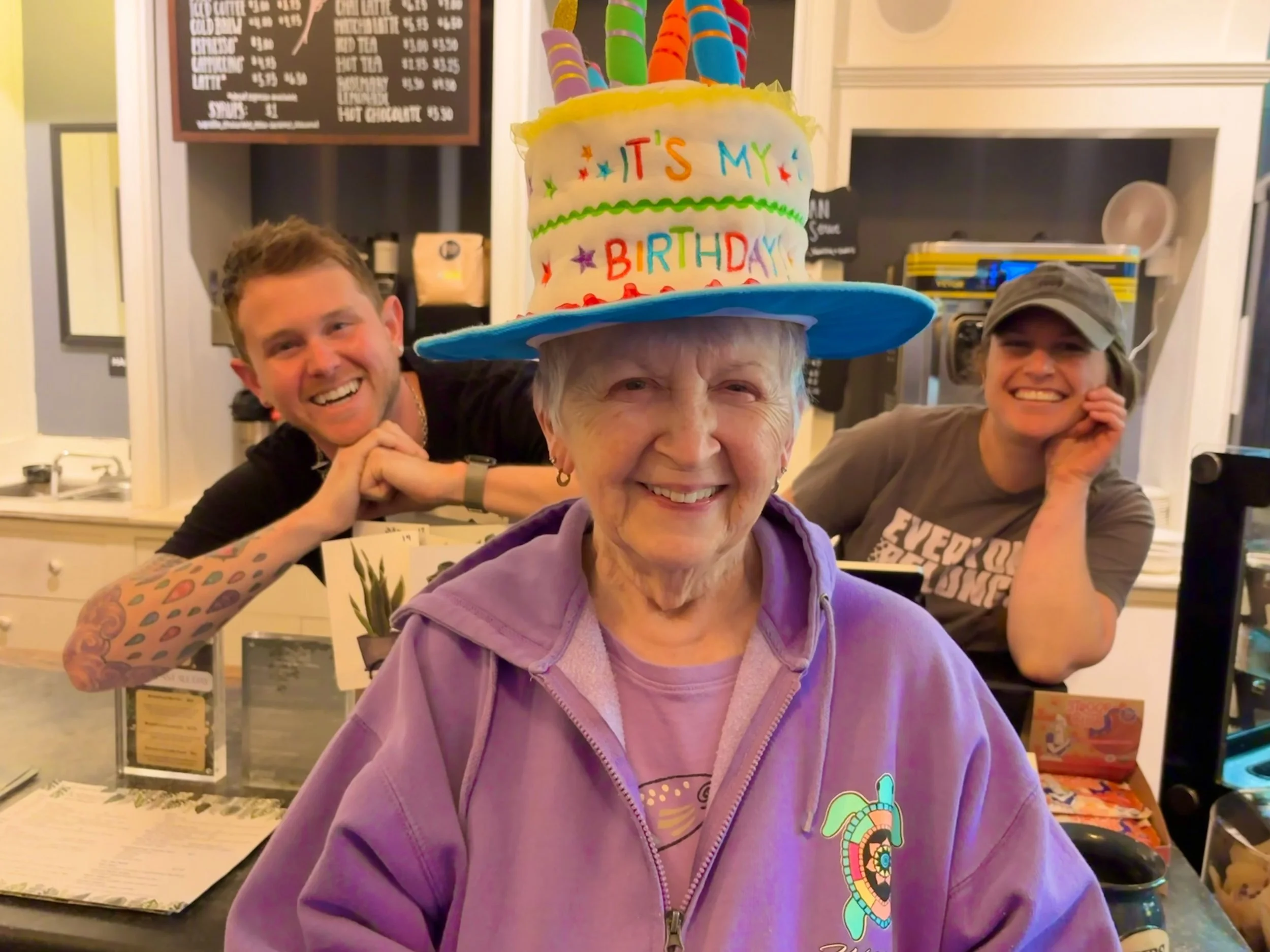 Wish a happy 81st birthday to Charlene!!!! 🎉 (One of our most favorite &amp; funniest regulars ✨)