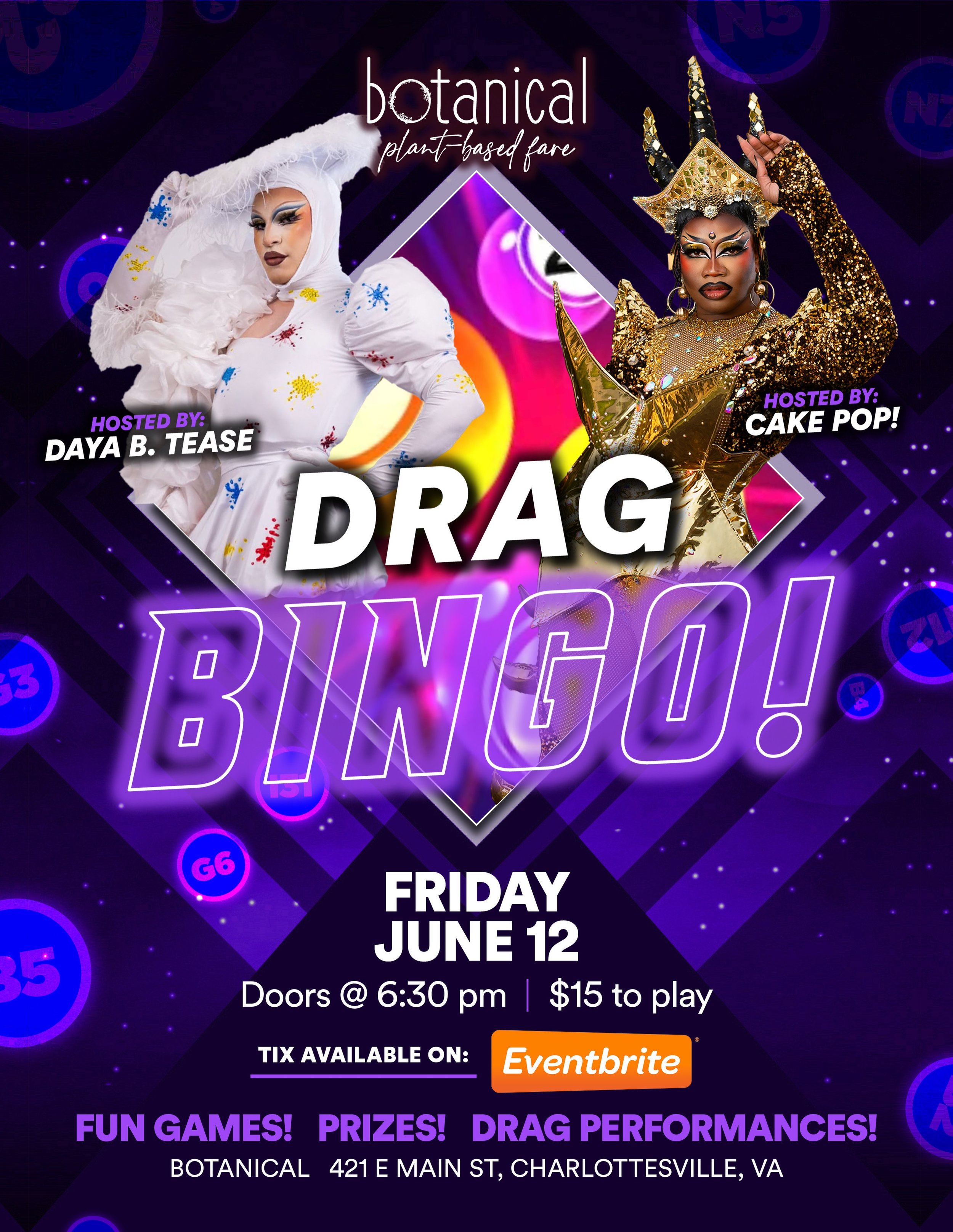 You already know what we&rsquo;ve got cooking up! It&rsquo;s almost pride month + we&rsquo;ve got drag bingo. A party without CAKE is just a meeting, so let&rsquo;s get into some Daya B. Tease. Link for tickets in bio/site/linktree