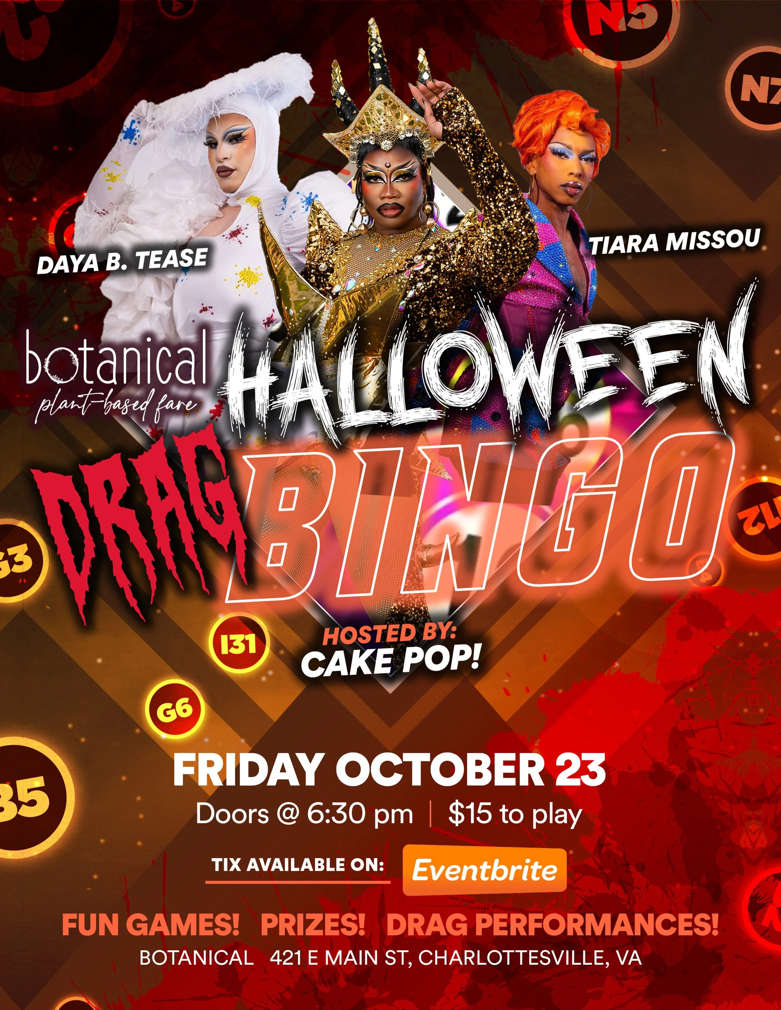 Halloweeeeeeeen Bingoooooooooo 👻 tickets are up now~