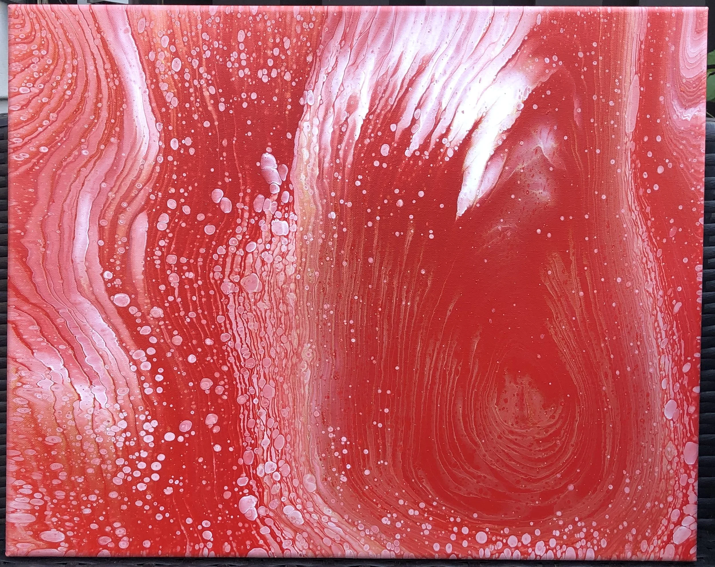 Molten Drift - 18x24 Acrylic on canvas