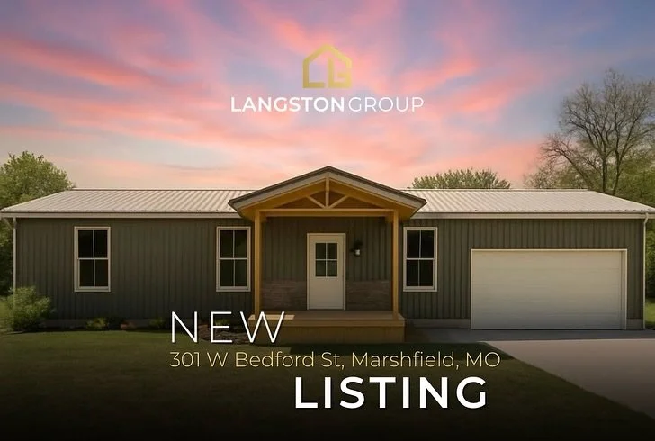 ✨ Brand New Build &ndash; Available December 1st ✨
Welcome to 301 W Bedford St, Marshfield&mdash;a thoughtfully designed 3 bed | 2 bath home just blocks from Hidden Waters Nature Park. Enjoy modern comfort, spacious living areas, and a large back por