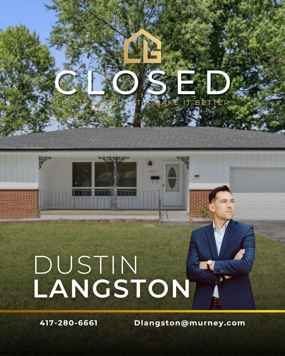 Happy Closing Day!! Congratulations to Dustin and his seller on securing this off-market property and successfully flipping it! 🏡