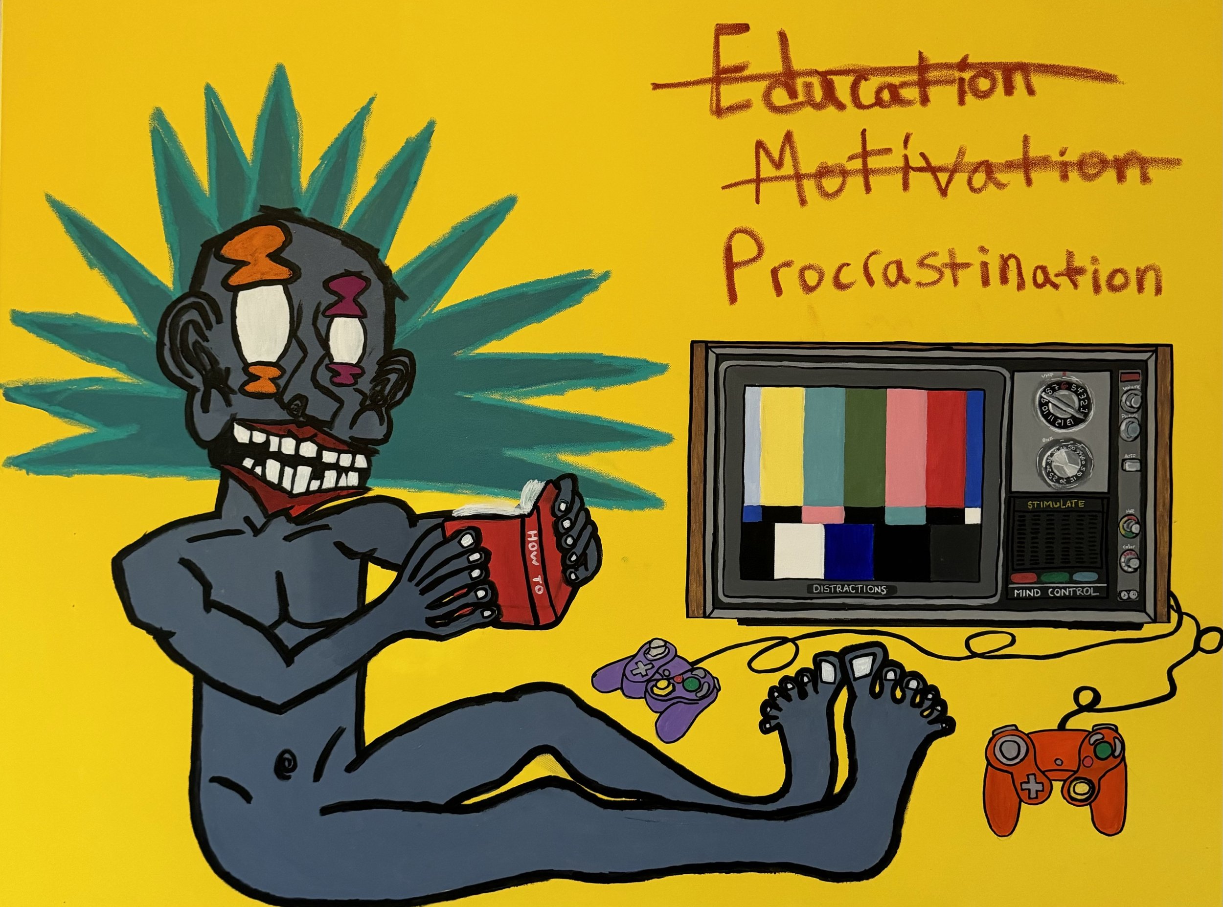 Procrastination print