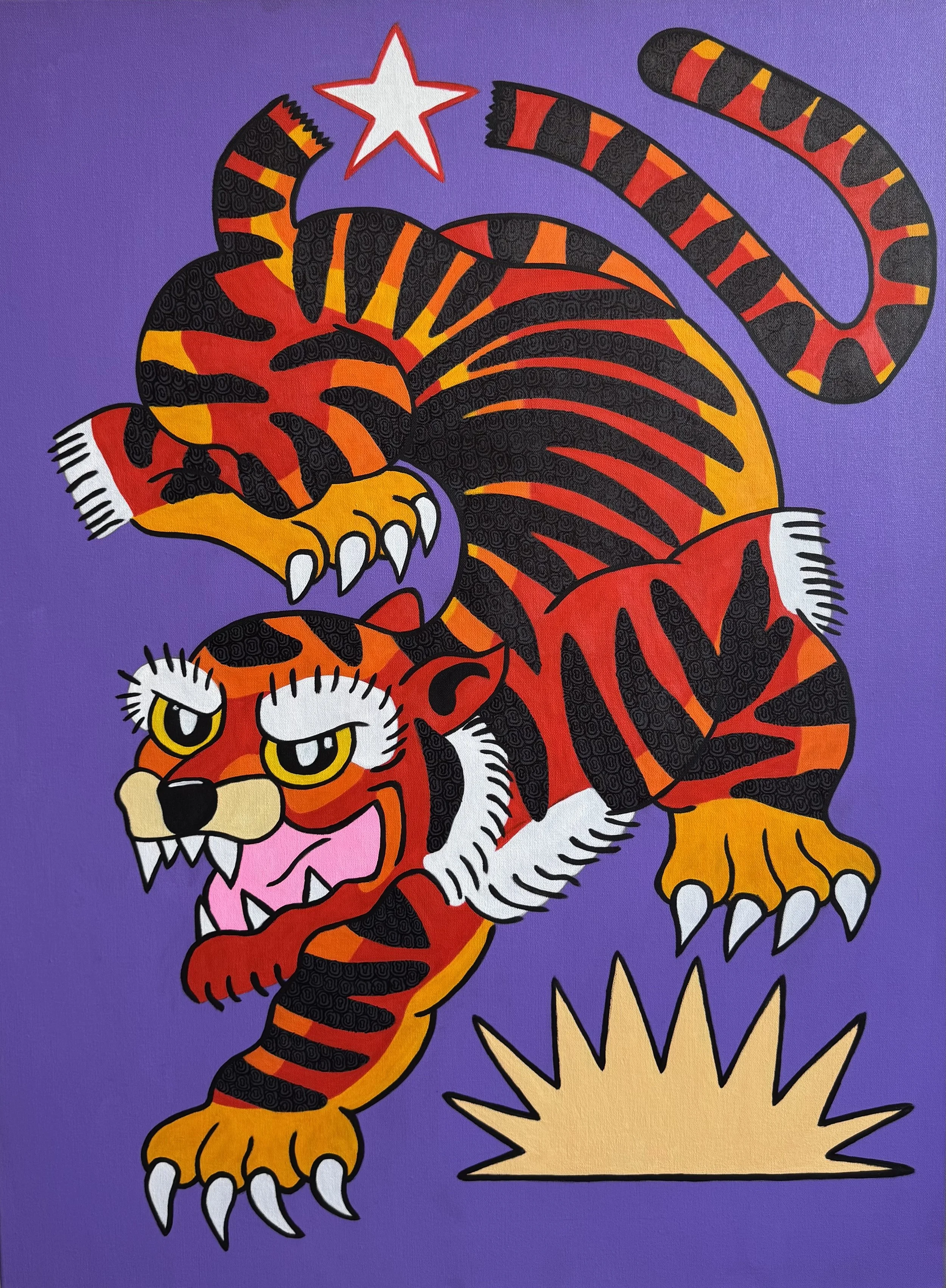 Kellogg's, 2026. Acrylic / Canvas 30 Inches by 40 Inches