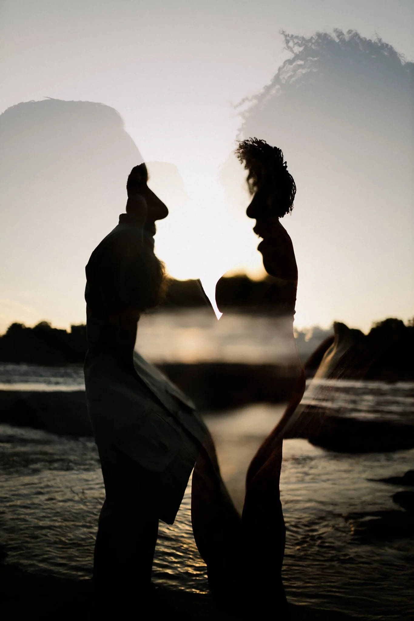 Double Exposure Sunset Engagement Portrait.jpeg