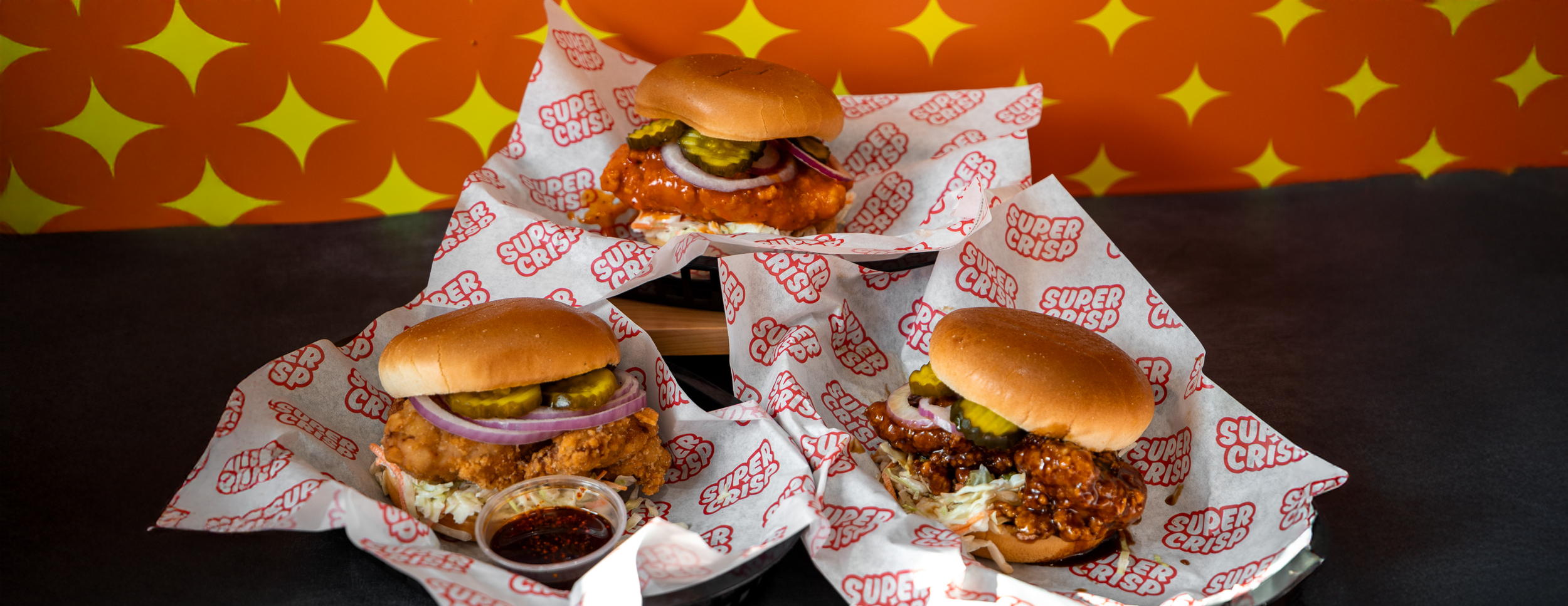 Karaage Chicken Sandwiches : SuperCrisp
