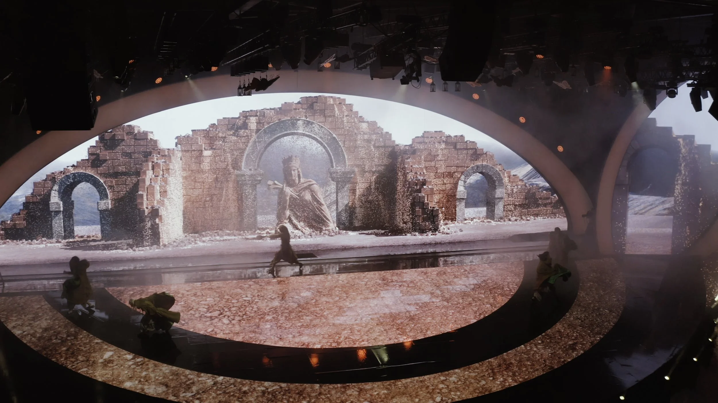 A visually stunning opening ceremony where immersive content, dancers, and choreography unite in perfect harmony.