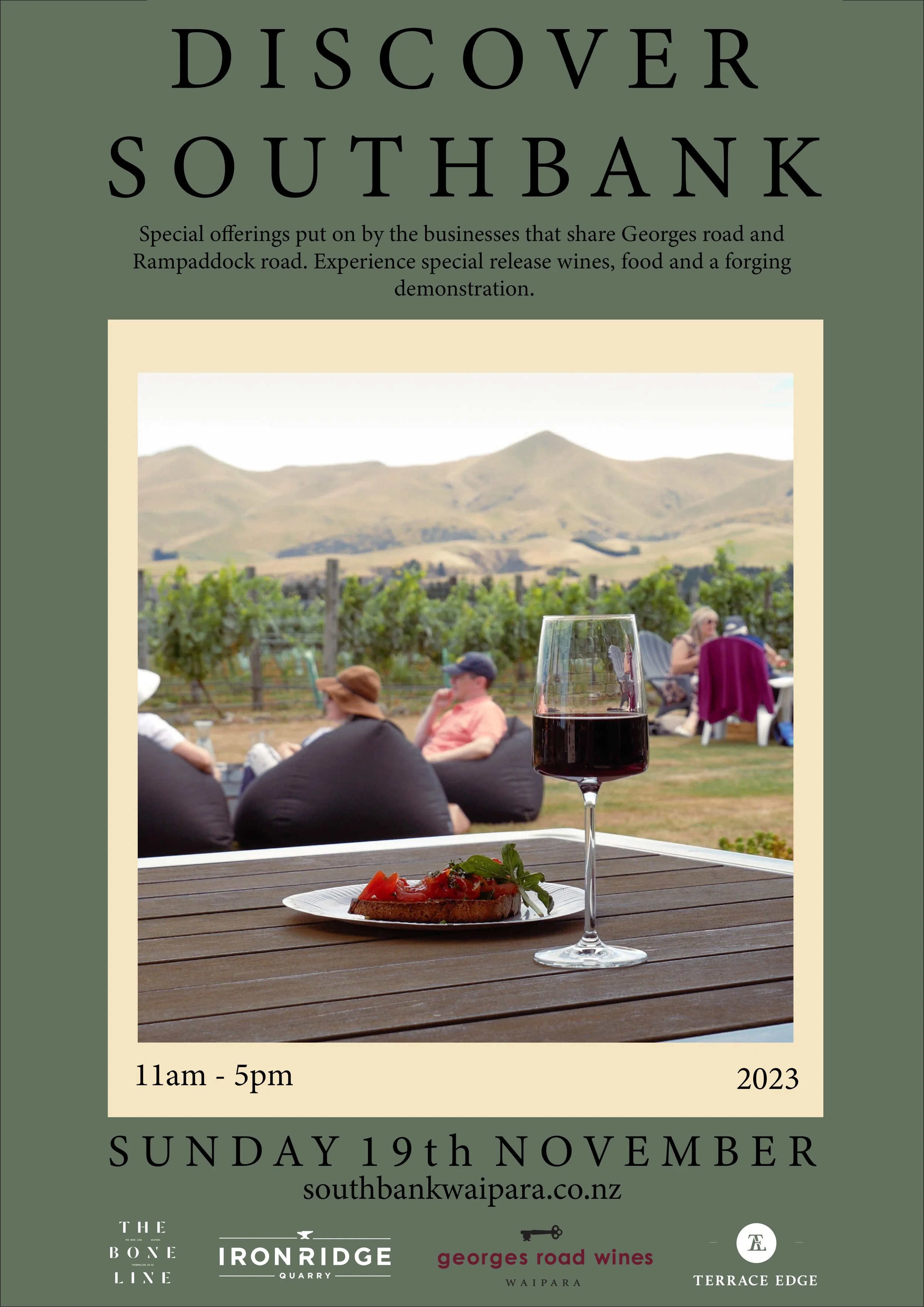 Discover South Bank 2023 poster