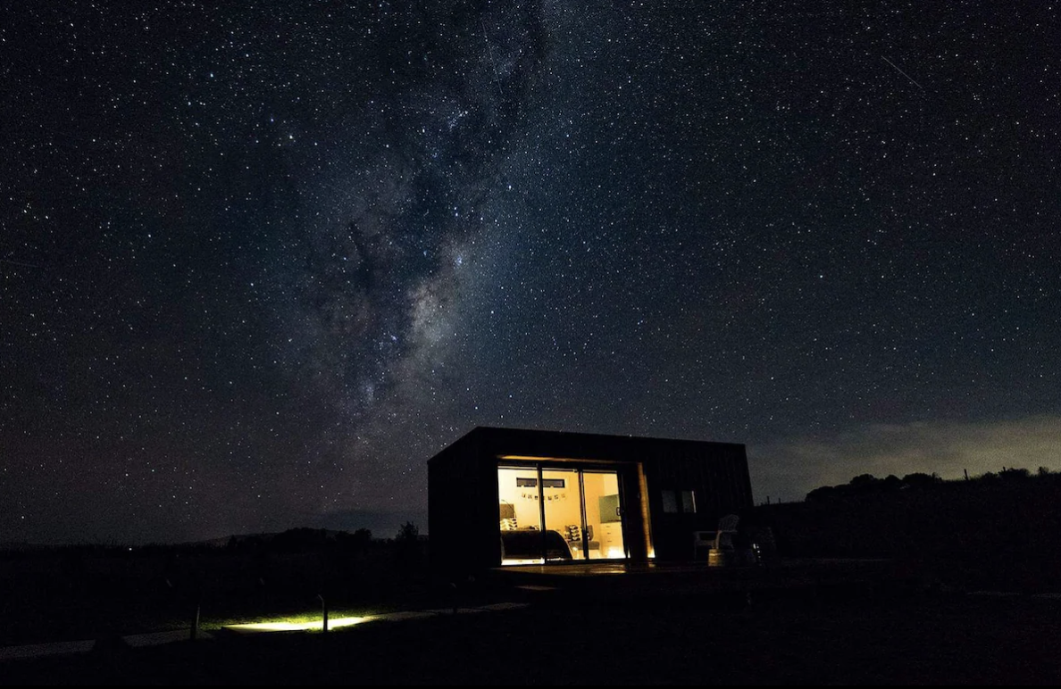 Georges Road Wine Pod accommodation