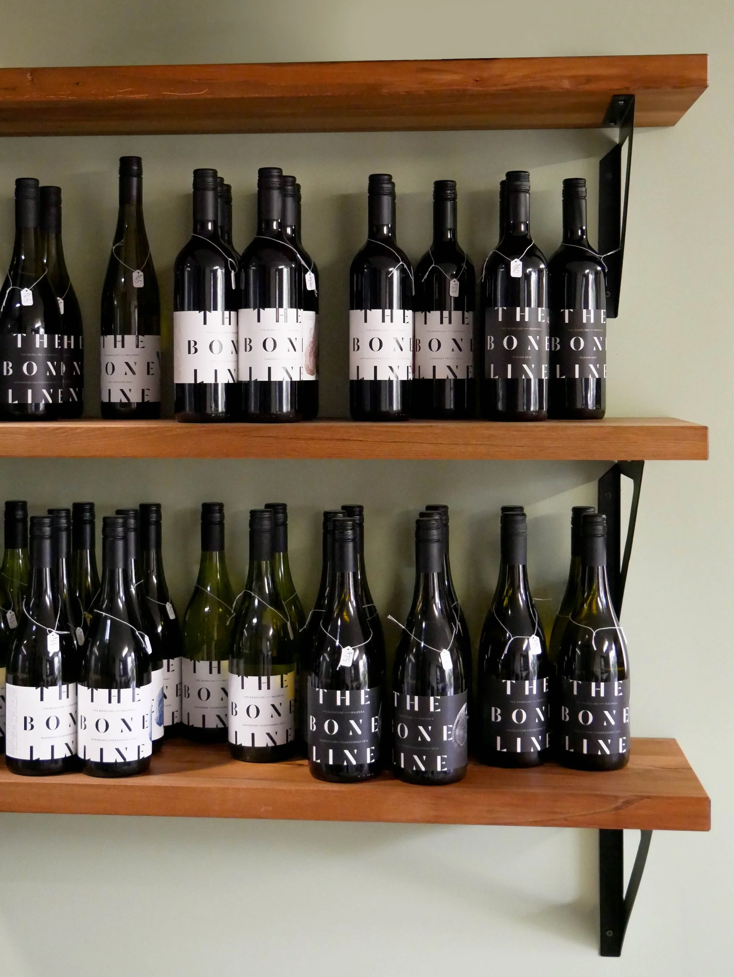 The Boneline cellar door wine store