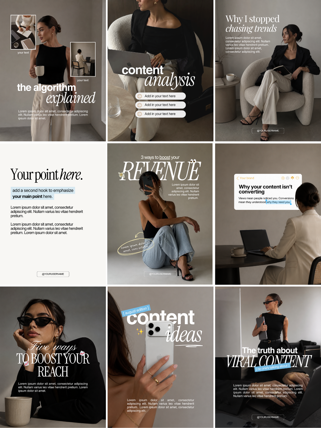 Business Coach Collection Canva templates coming next week