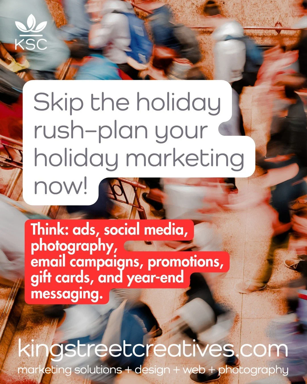 Holiday marketing... start early, shine all season long!

#localbusiness #clientexperience #holidaymarketing #chappaqua #westchestercounty