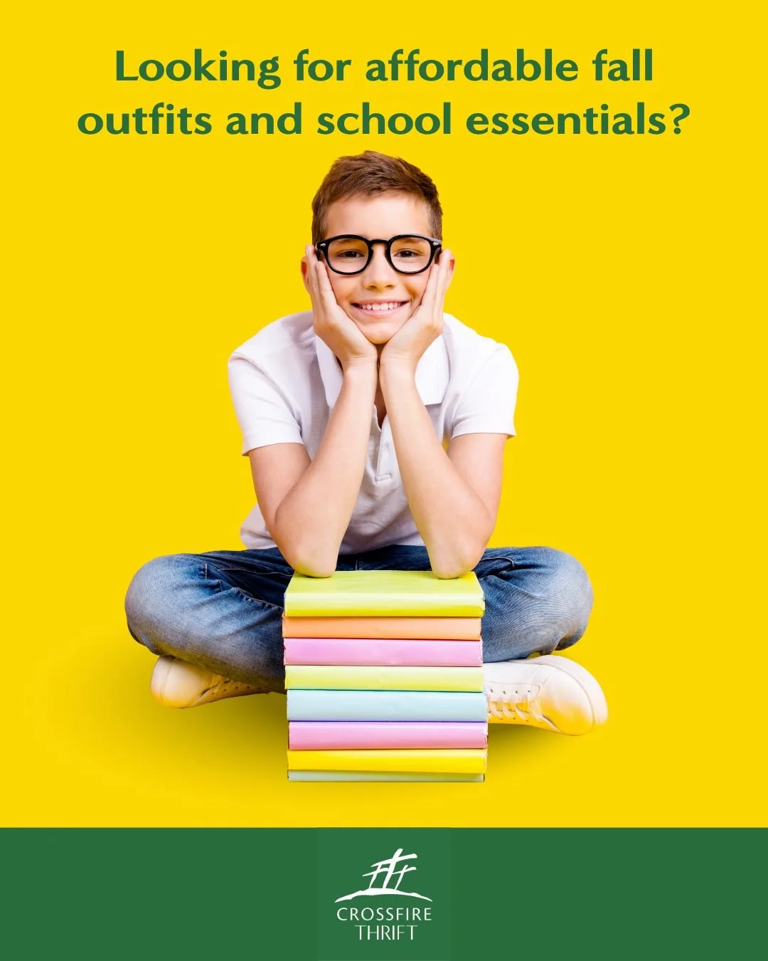 🍂✏️ Back-to-School & Fall Finds ✏️🍂
Looking for affordable fall outfits and school essentials? Crossfire Thrift has you covered! 👕👟📚
We’re also inviting families to donate gently used school supplies and clothing. Every donation fuel