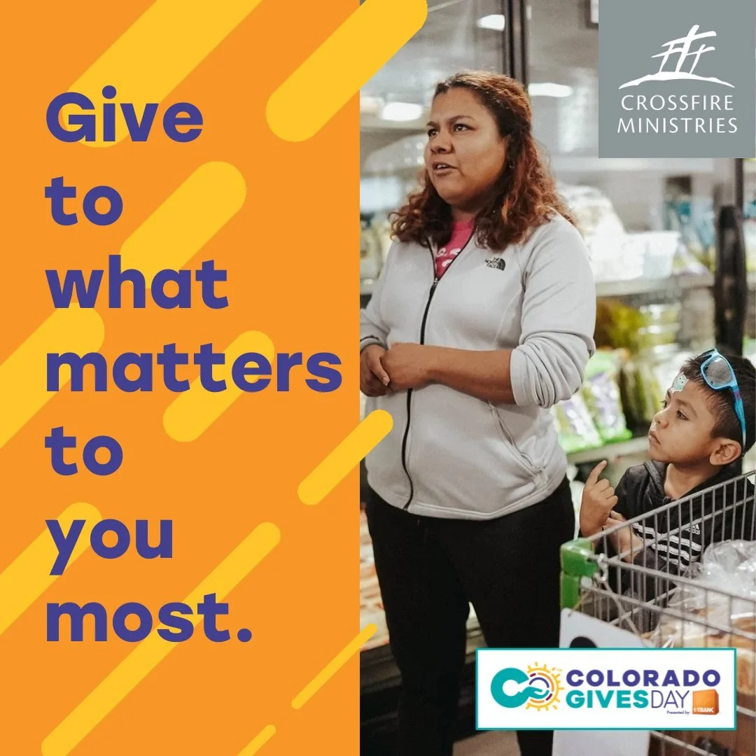 ⏰ TODAY is Colorado Gives Day!

Your gift today helps us provide no-cost groceries, clothing, and care to families experiencing financial strain.
Every dollar makes an immediate impact.

👉 Give now:
https://www.coloradogives.org/organization/Crossfi