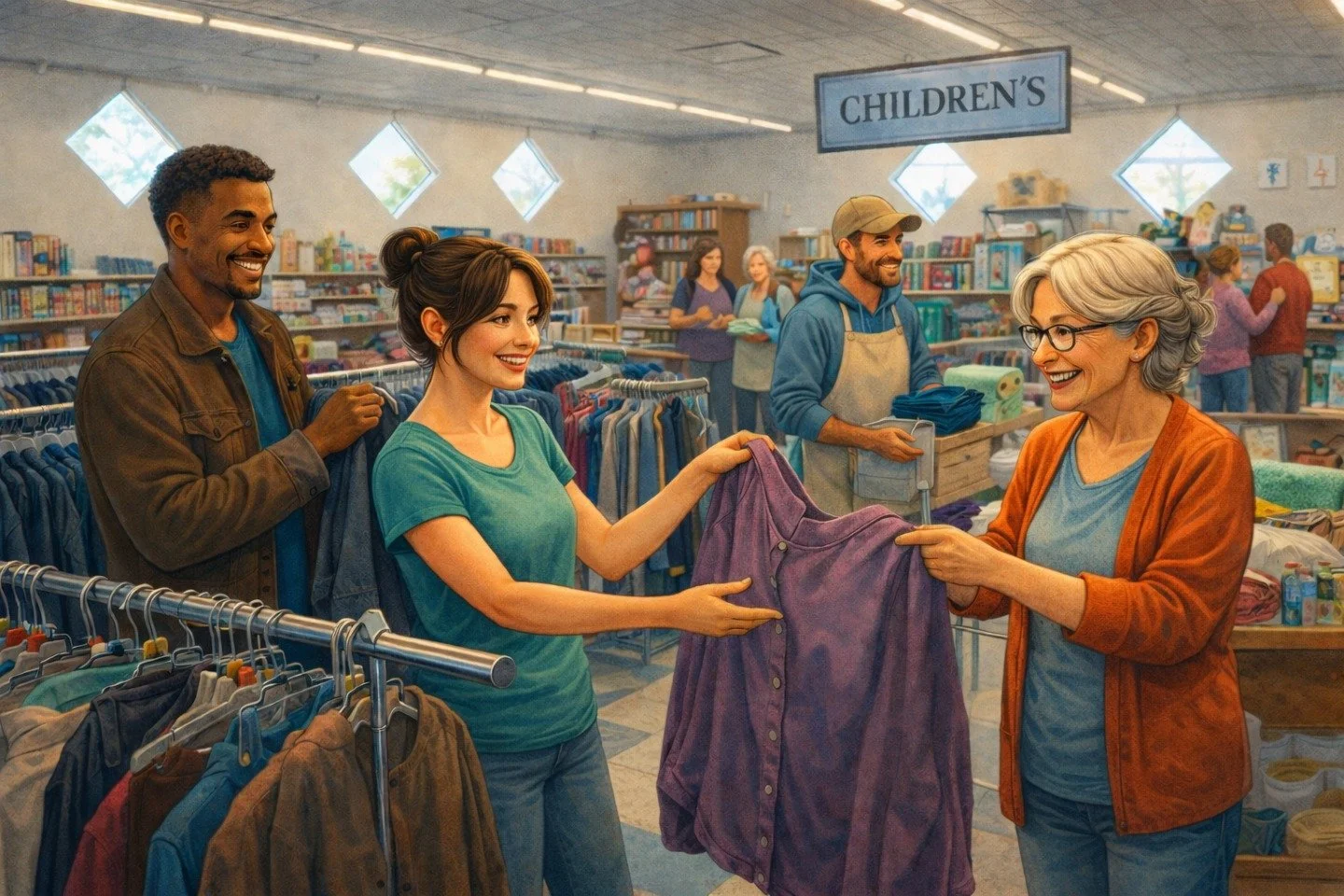 Love a space that feels organized, welcoming, and full of purpose?

Come serve on the retail team at Crossfire Thrift.

You might be a fit if you enjoy:

stocking and straightening
helping things look warm and inviting
practical work with visible res