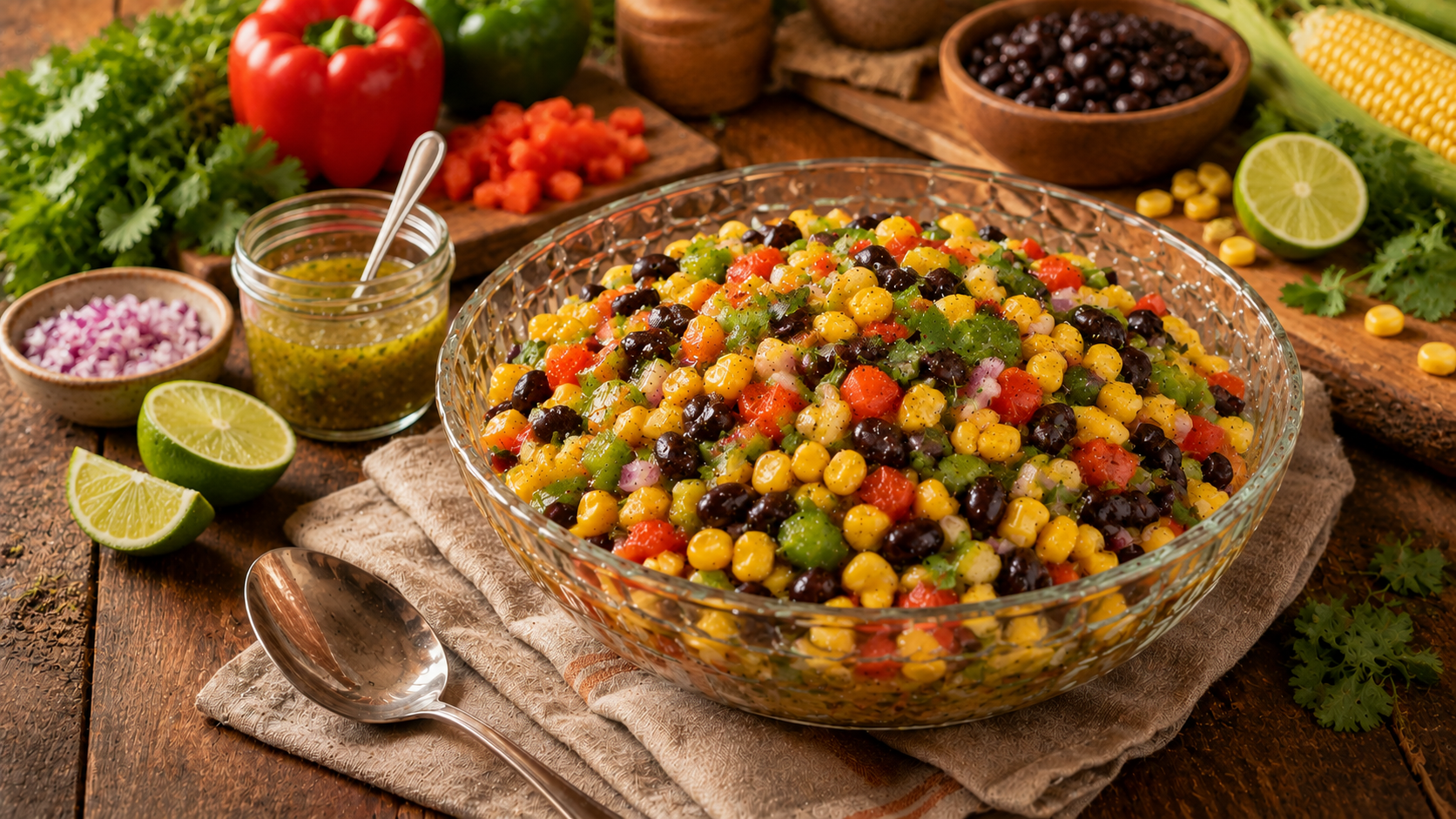 Heart to Table: Corn and Black Bean Salad