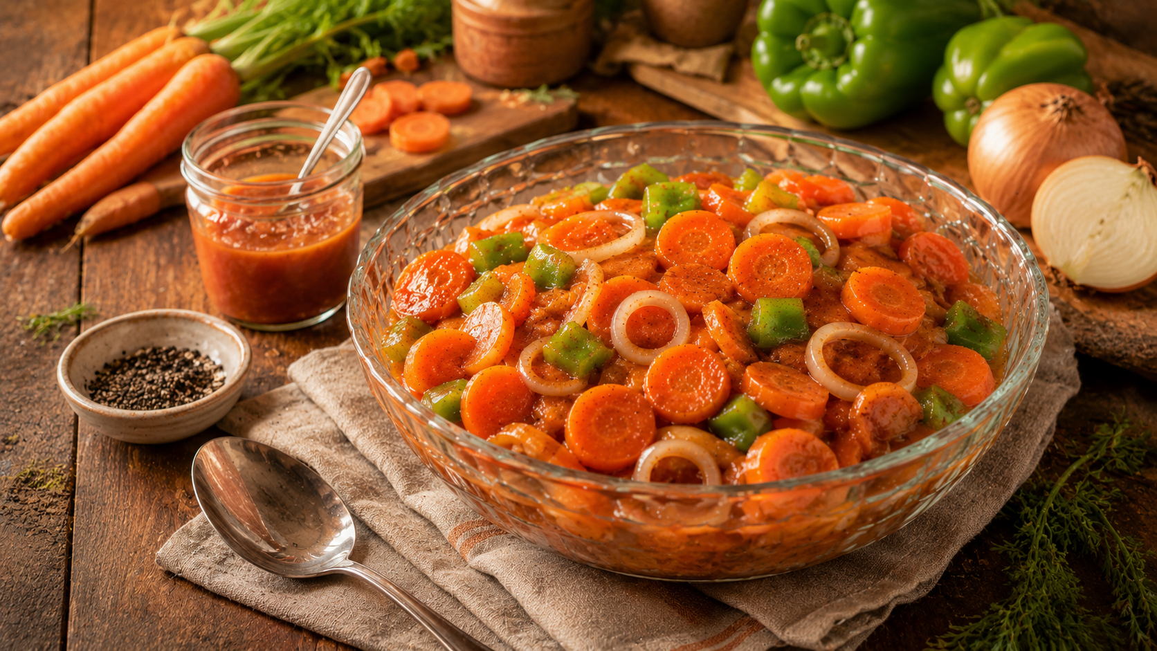 an image of copper pennies salad