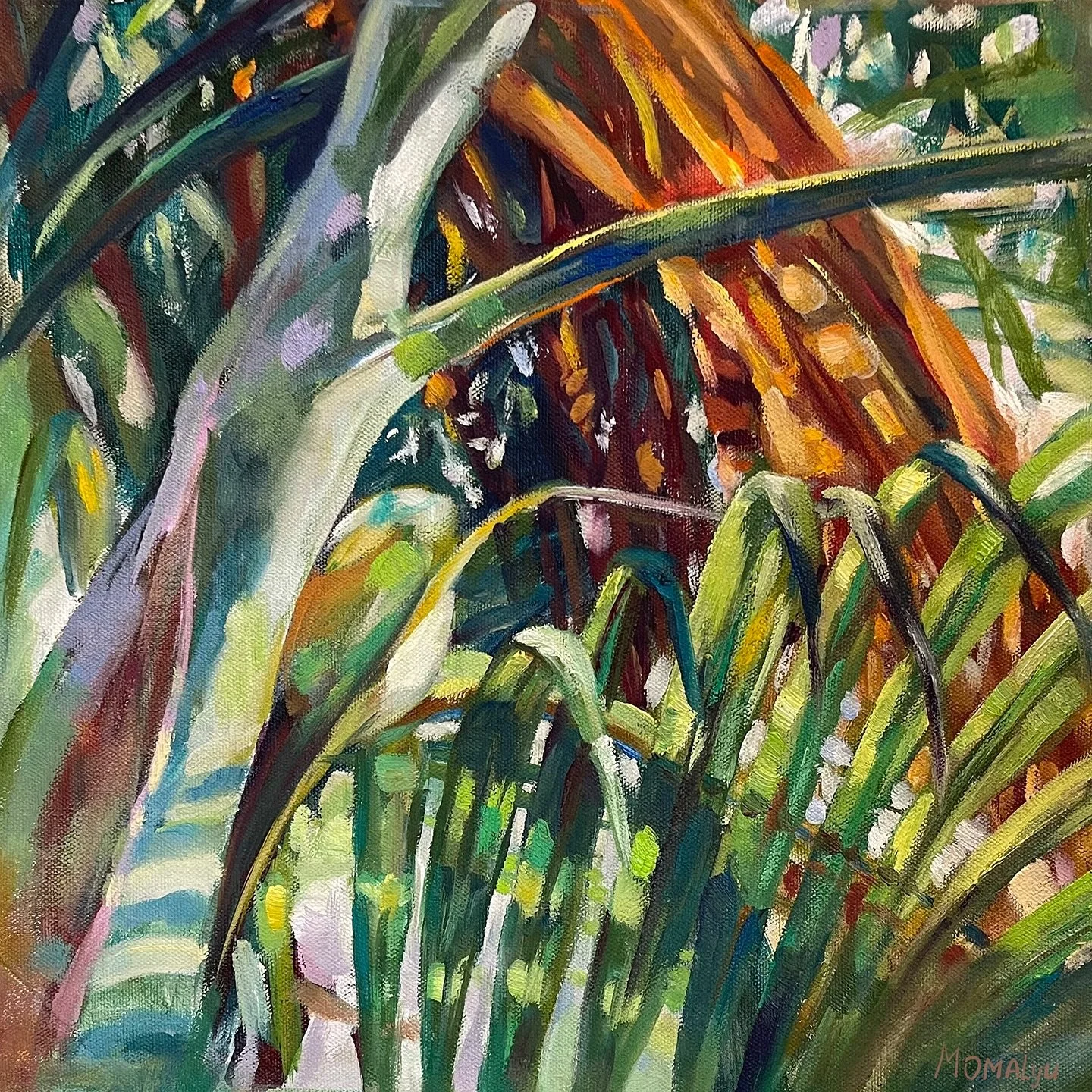 An early look for my followers and friends, my 3 pieces from mini tropical collection for @squarefootshow