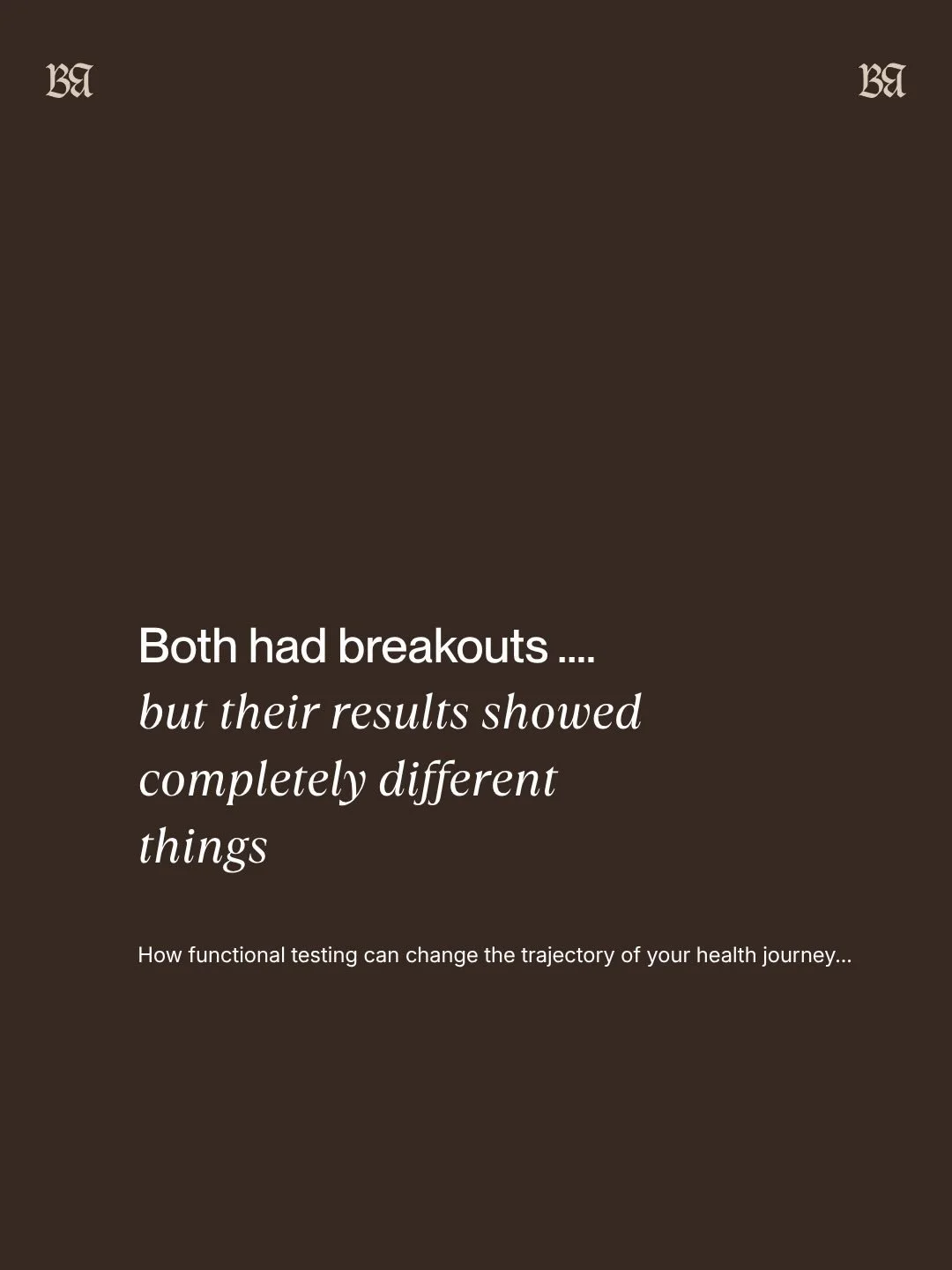 Some interesting results that come through this week !! the nicest way possible it always brings a smile to my dial when I receive microbiome results BECAUSE we find the drivers of YOUR digestive or skin concerns as an individual. So we don&rsquo;t j