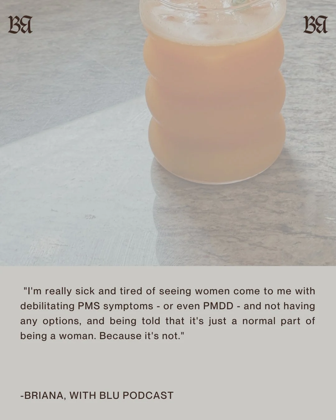 PMS is something I see every week in clinic, and the one thing that drives me mad honestly. There's so many support options available and to feel as though you're just being dramatic or that it's a normal part of being a woman is untrue !⁠
⁠
If this 