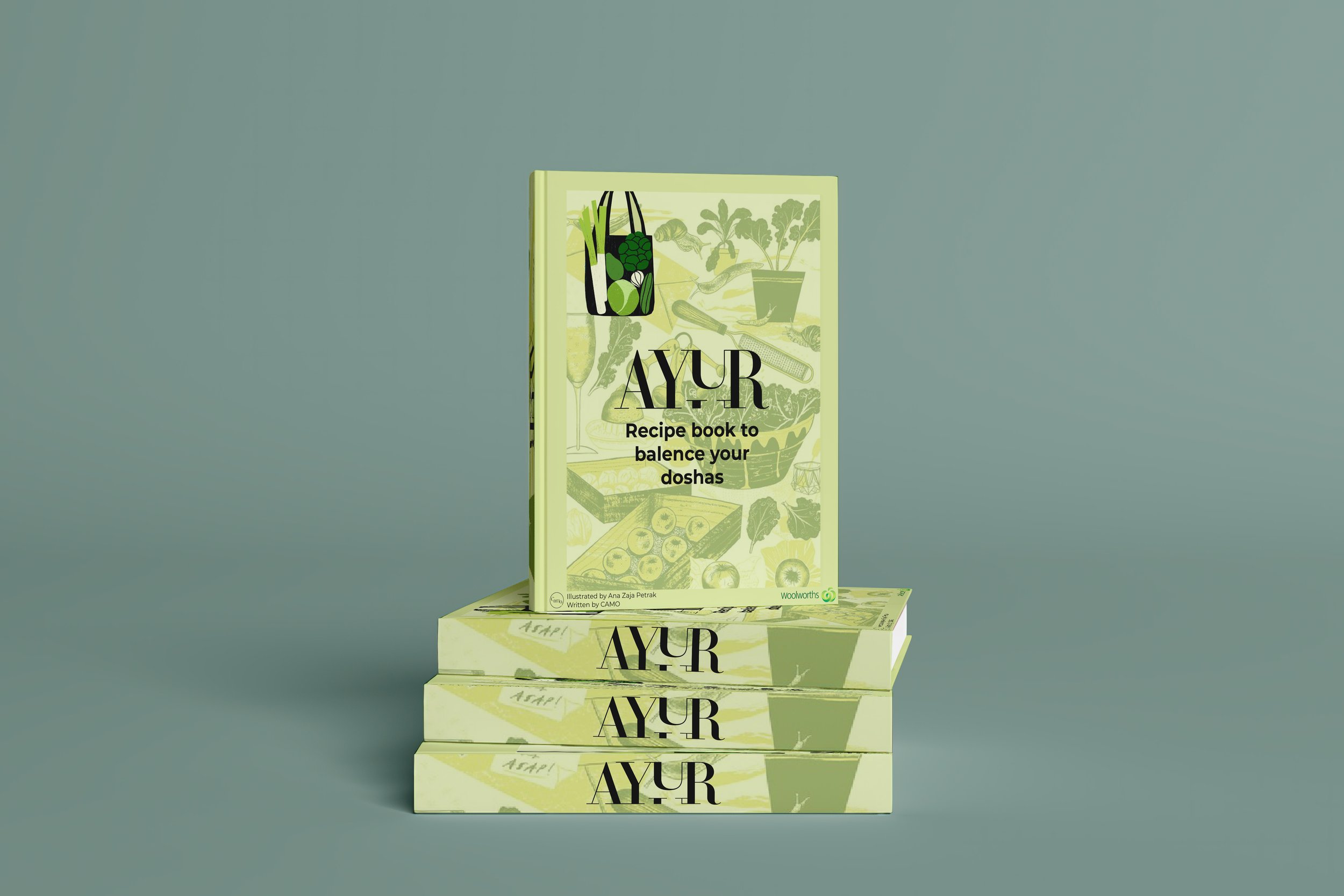 Stacked cookbooks green bg ayur.jpg