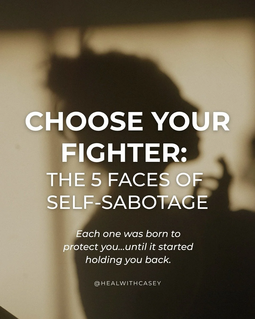We all have our fighter,  the part of us that steps in when life feels too much. The one that says &ldquo;I&rsquo;ll handle it&rdquo; when what we really need is support.
 Some of us control. Some give until we&rsquo;re empty. Some perform, shut down