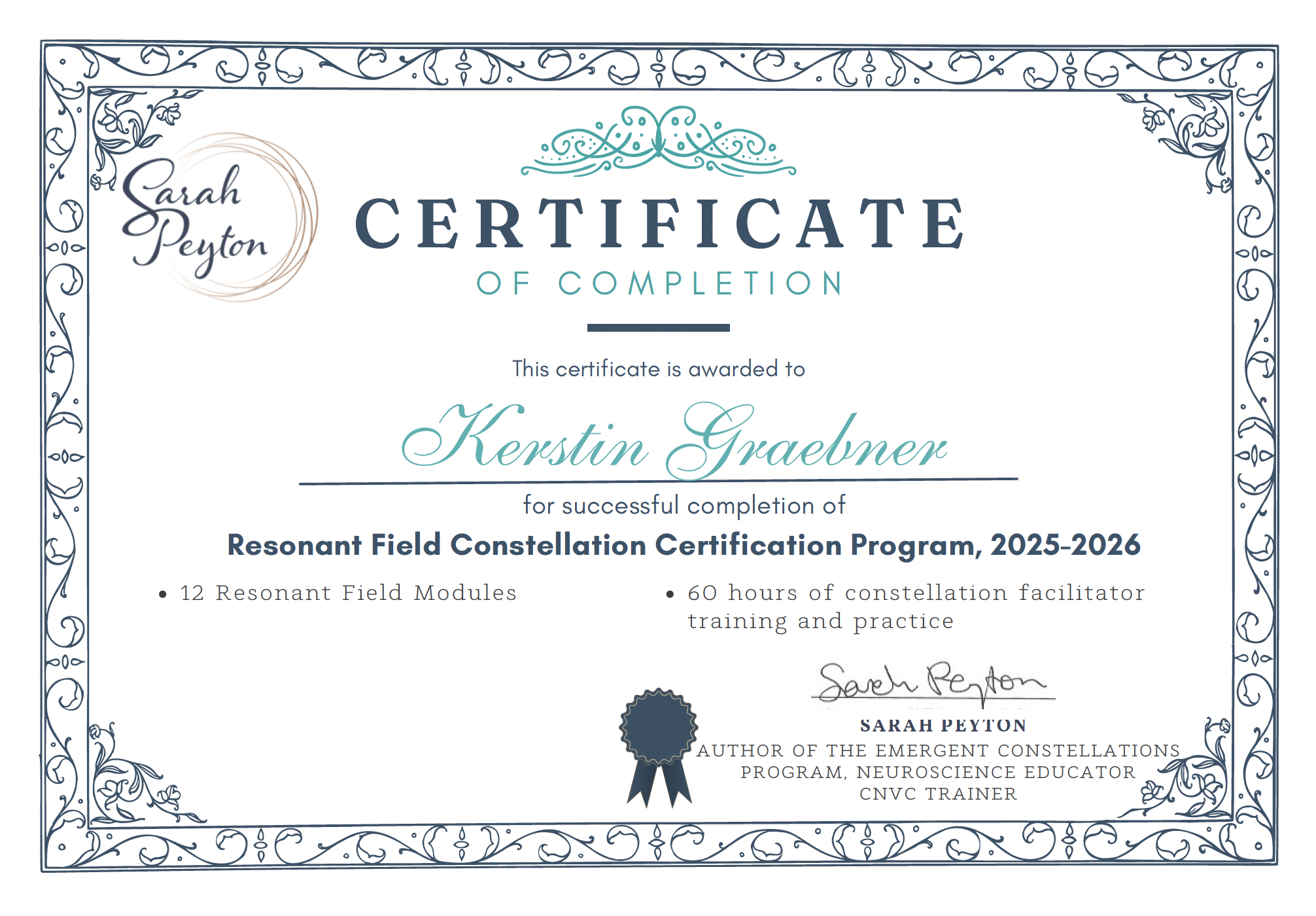 Sarah Peyton Emergent Constellations Facilitator Kerstin Graebner