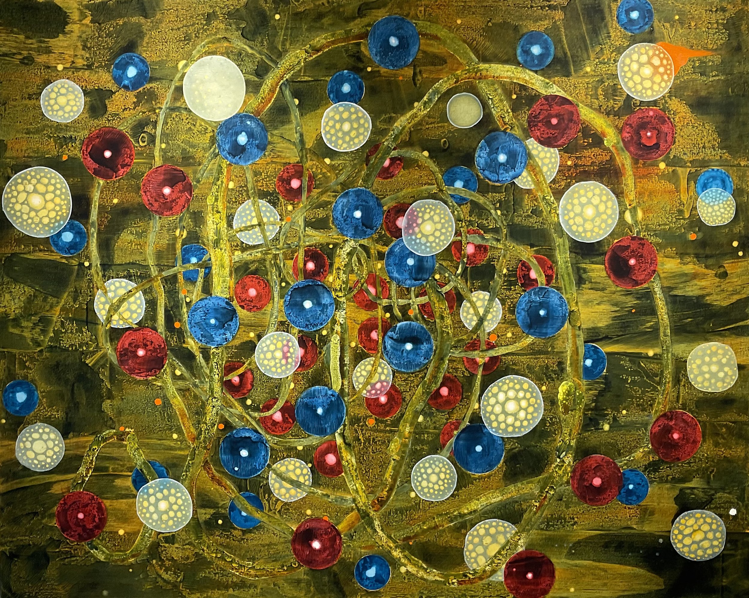Relative Positions, 2024, oil on canvas, 120x150cm