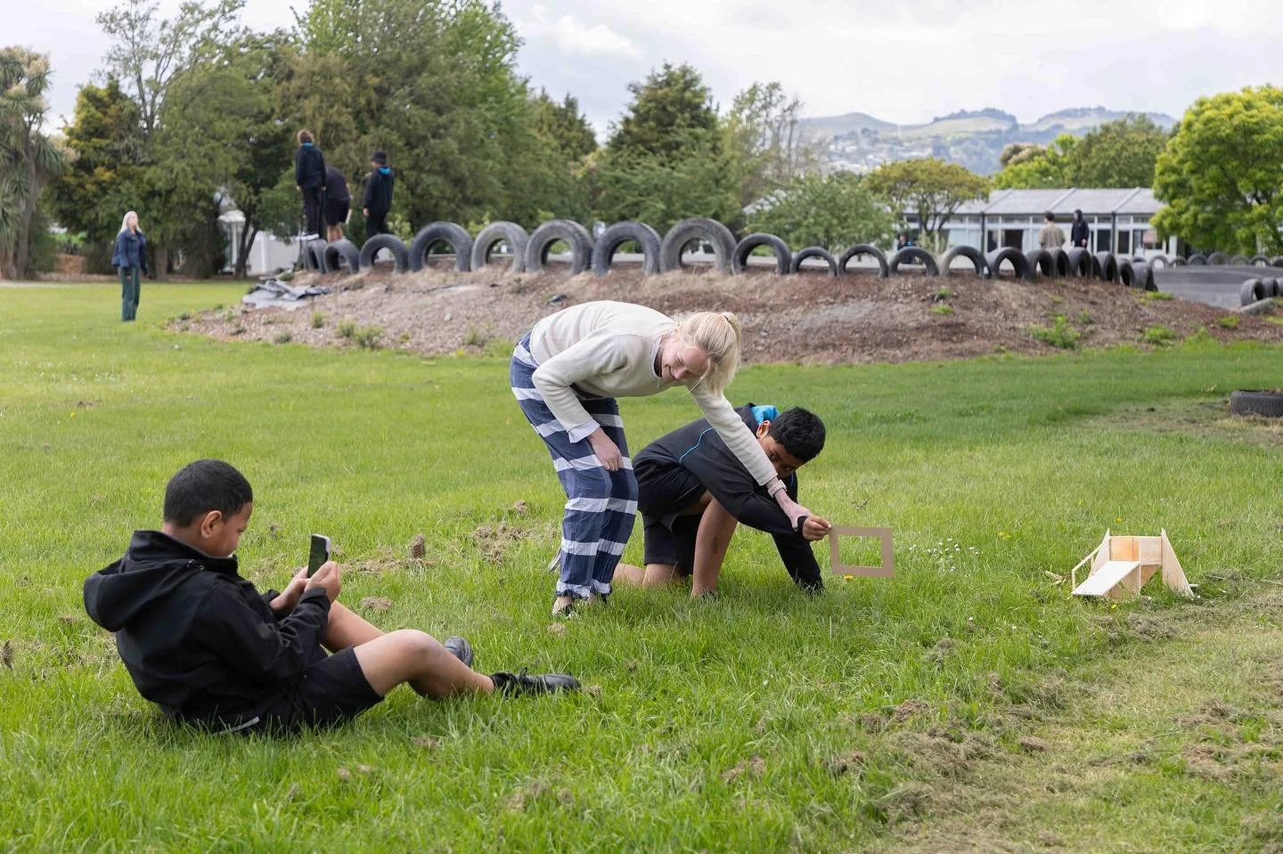 I love this stage of Place Cadets ... when the children realise that, after weeks of sketching, modelling and iteration, we actually WILL create a structure at the end of this process! 🙌
&nbsp;
Here&rsquo;s Lealofi and Junior, with Te Kōmanawa teach