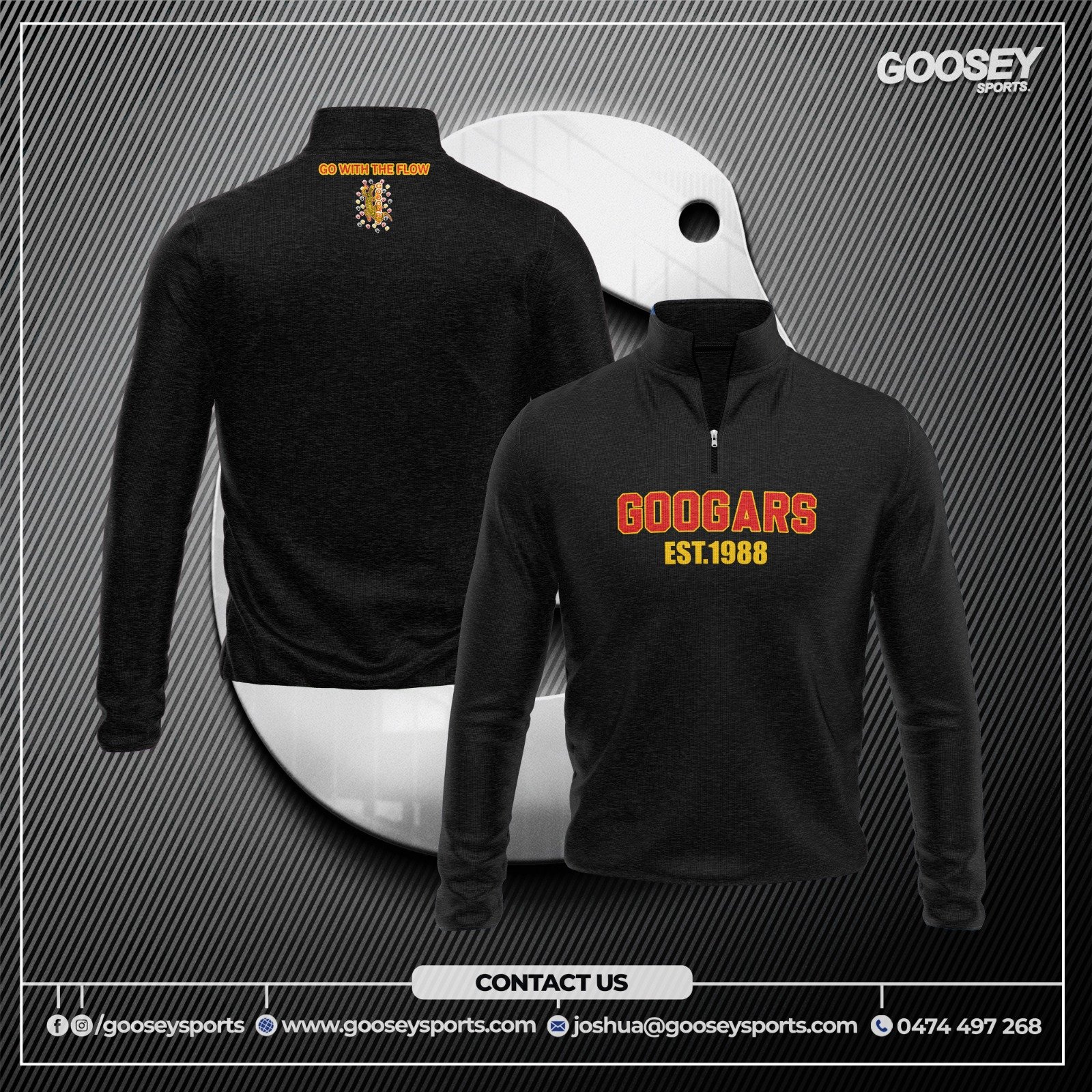 Cotton 1/4 Zip Midlayer Jumper