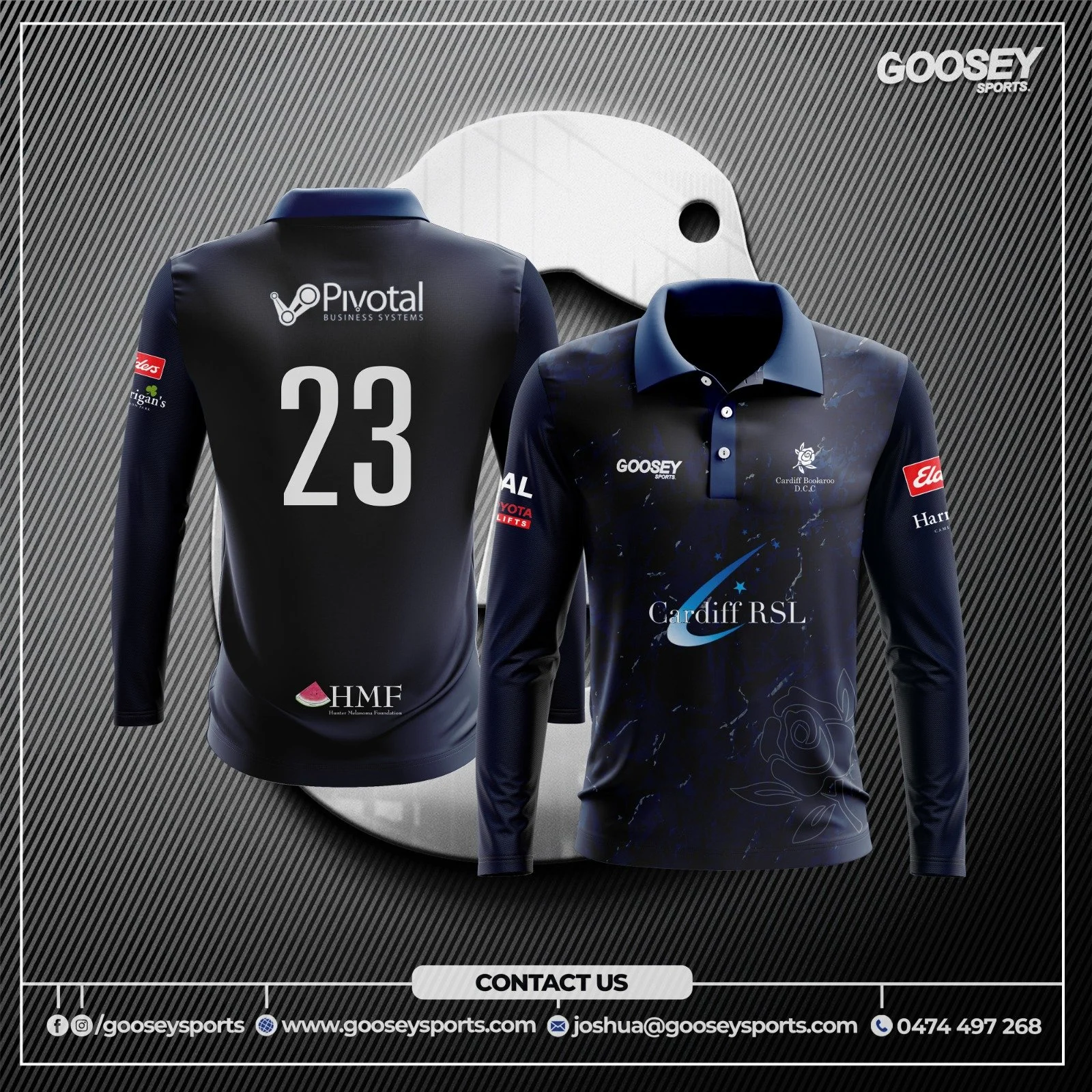 Coloured Playing Shirt - Long Sleeve