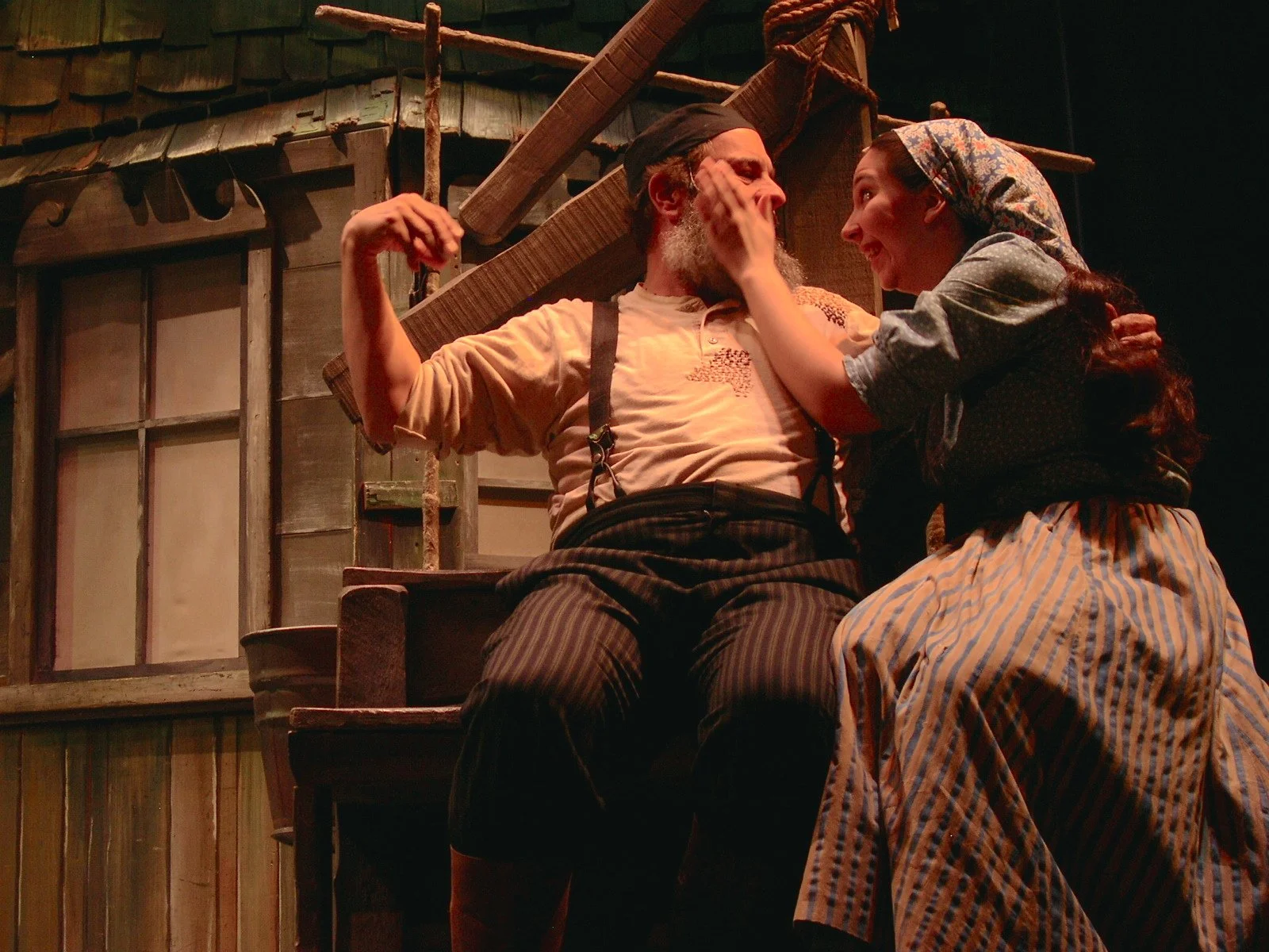 As Tzeitel (with John Preece as Tevye) Fiddler on the Roof 40th anniversary national tour (North America), 2004-2005