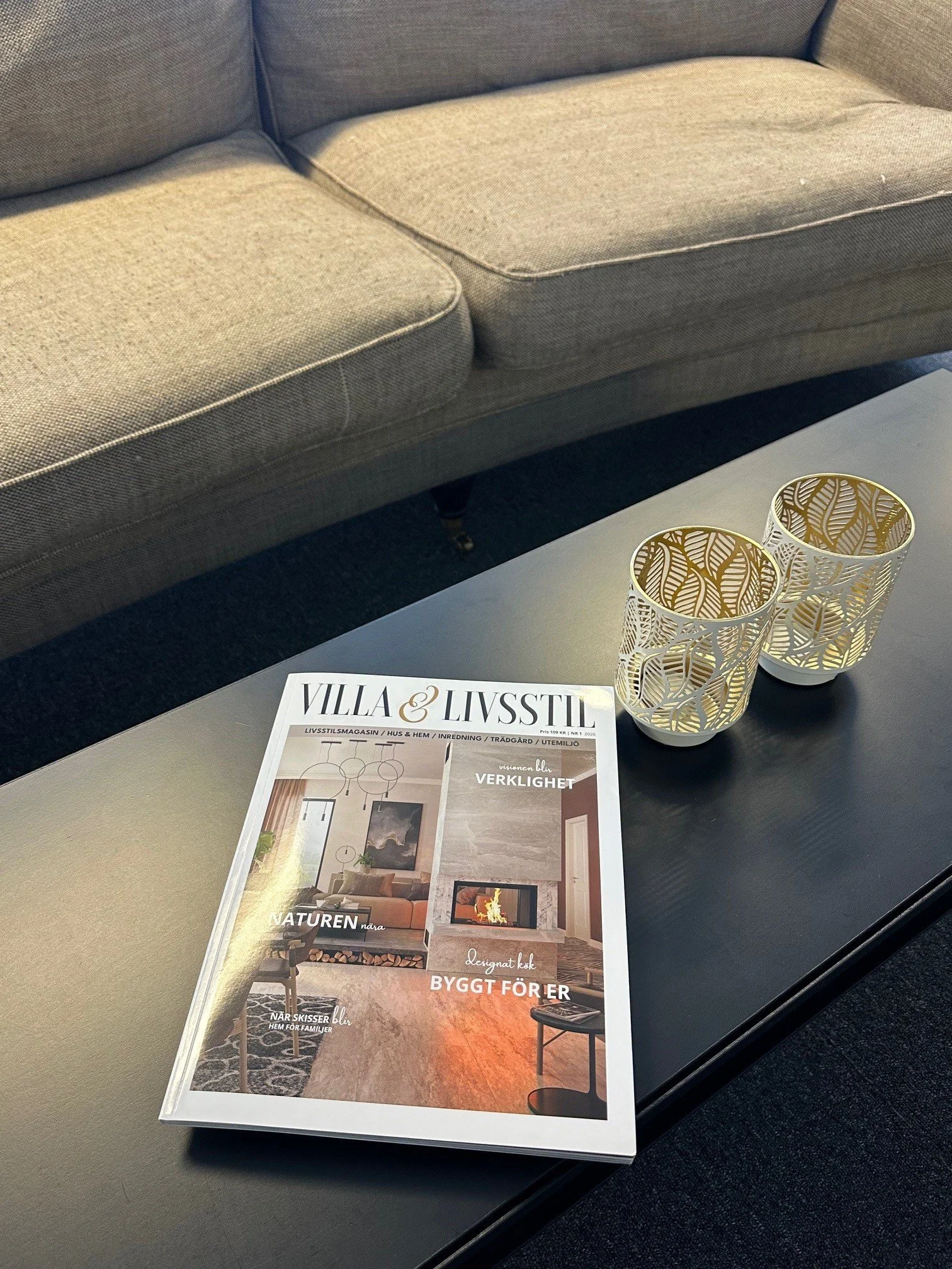 Trevlig artikel om KIS Designstudio i tidskriften Villa &amp; Livsstil