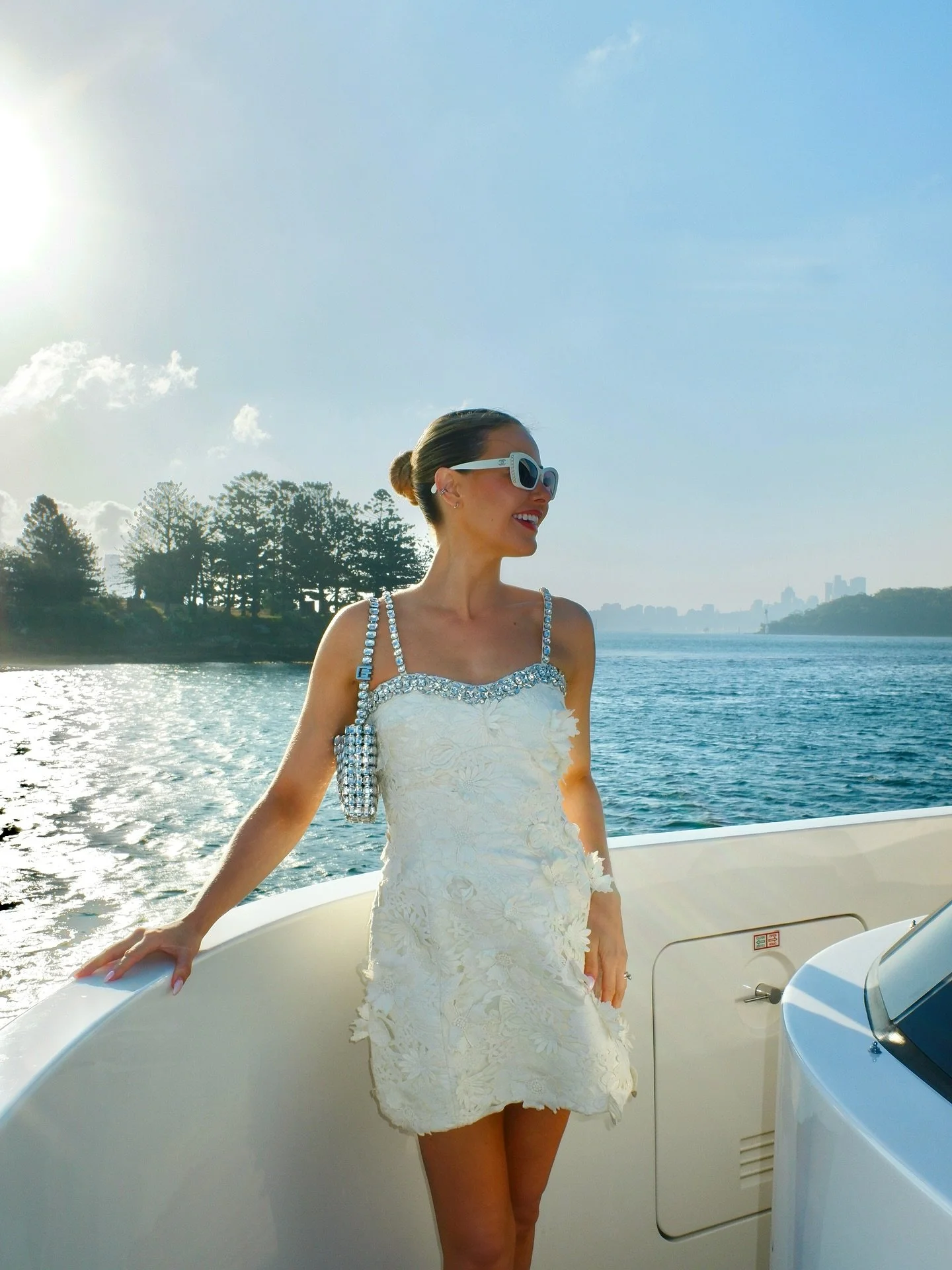 Sailing the high seas in celebration of the upcoming @rolex @sailgp championship 🛥️🫡 followed by a dash across town to watch @lewiscapaldi 🩷