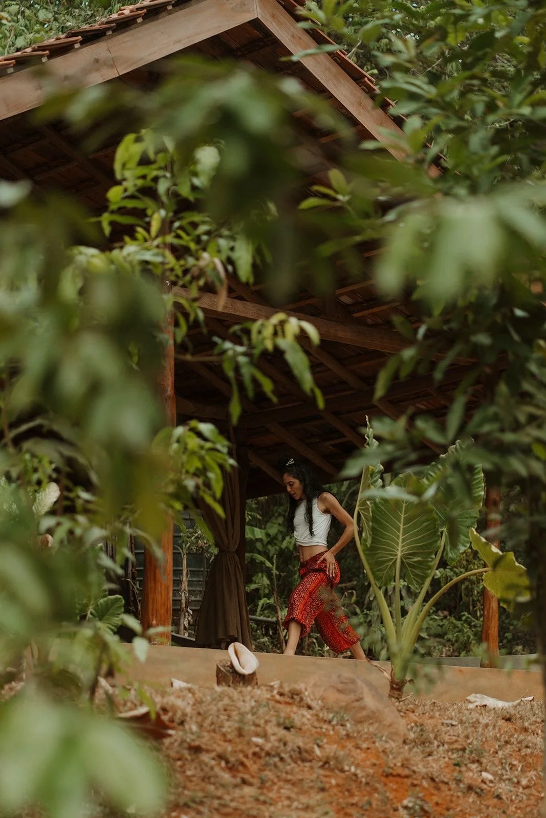 venue for yoga retreats in sri lanka, Into The Blue open air shala close to unakuruwa bay