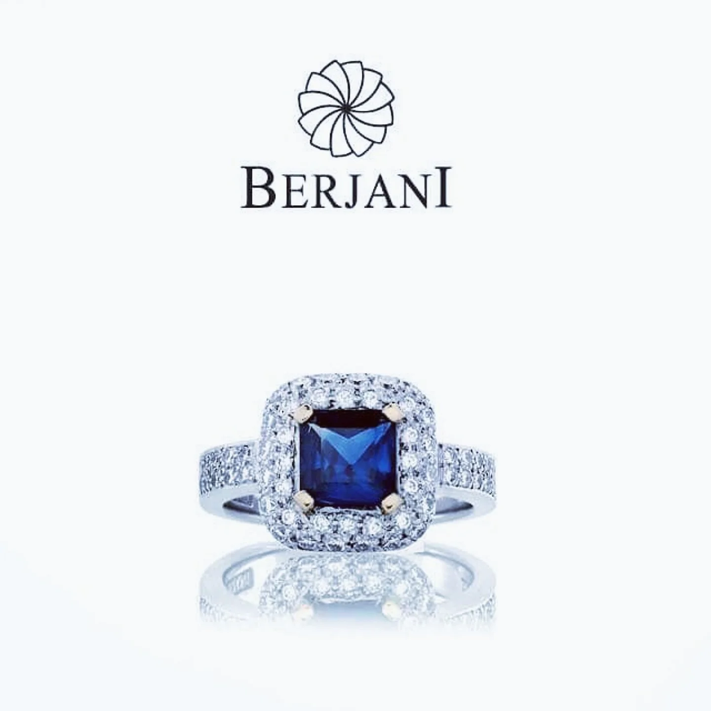 BERJANI Signature - Celebrating the Sapphire - The gemstone for September...A magnificent Australian blue sapphire set amongst an array of perfectly cut fine white diamonds in a handcrafted white gold ring.

#berjanijewels #berjanijewellers #berjanif