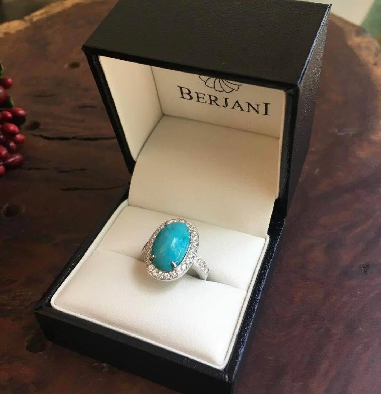 Introducing the second Gemstone for December - The Turquoise - an opaque blue to green mineral. The blue colour is due to copper and/or iron and the best and most favoured is the sky-blue turquoise from Iran. Historically, the most important source i