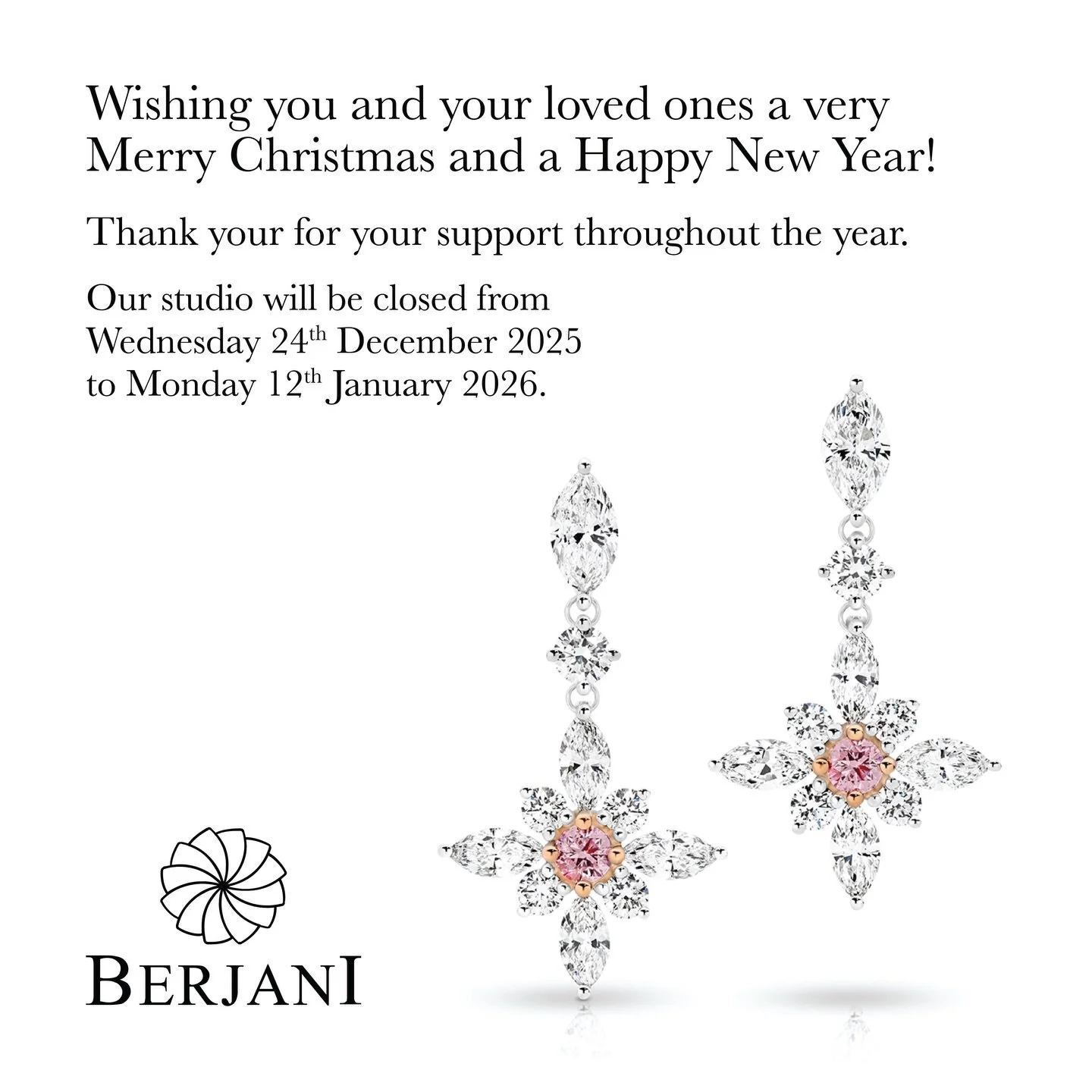Merry Christmas!

For unto us a Child is born, Unto us a Son is given; And the government will be upon His shoulder. And His name will be called Wonderful, Counselor, Mighty God, Everlasting Father, Prince of Peace. Isaiah 9:6. 

#berjanijewels #berj
