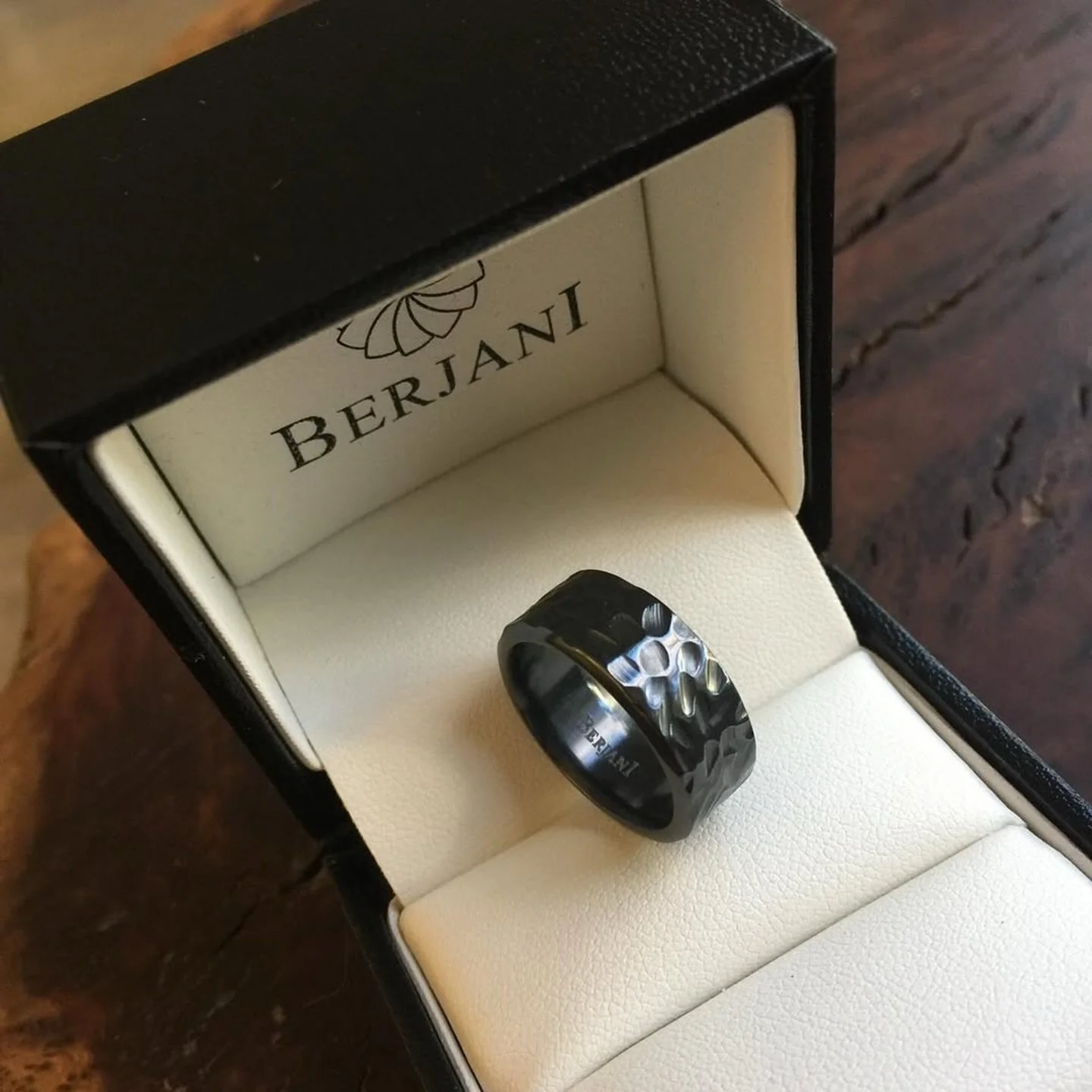 BERJANI Gentleman - Black Zirconium gents ring&hellip; custom made to fit&hellip; 

#weddingring #mensrings #blackzirconium #mensstyle #localjeweller