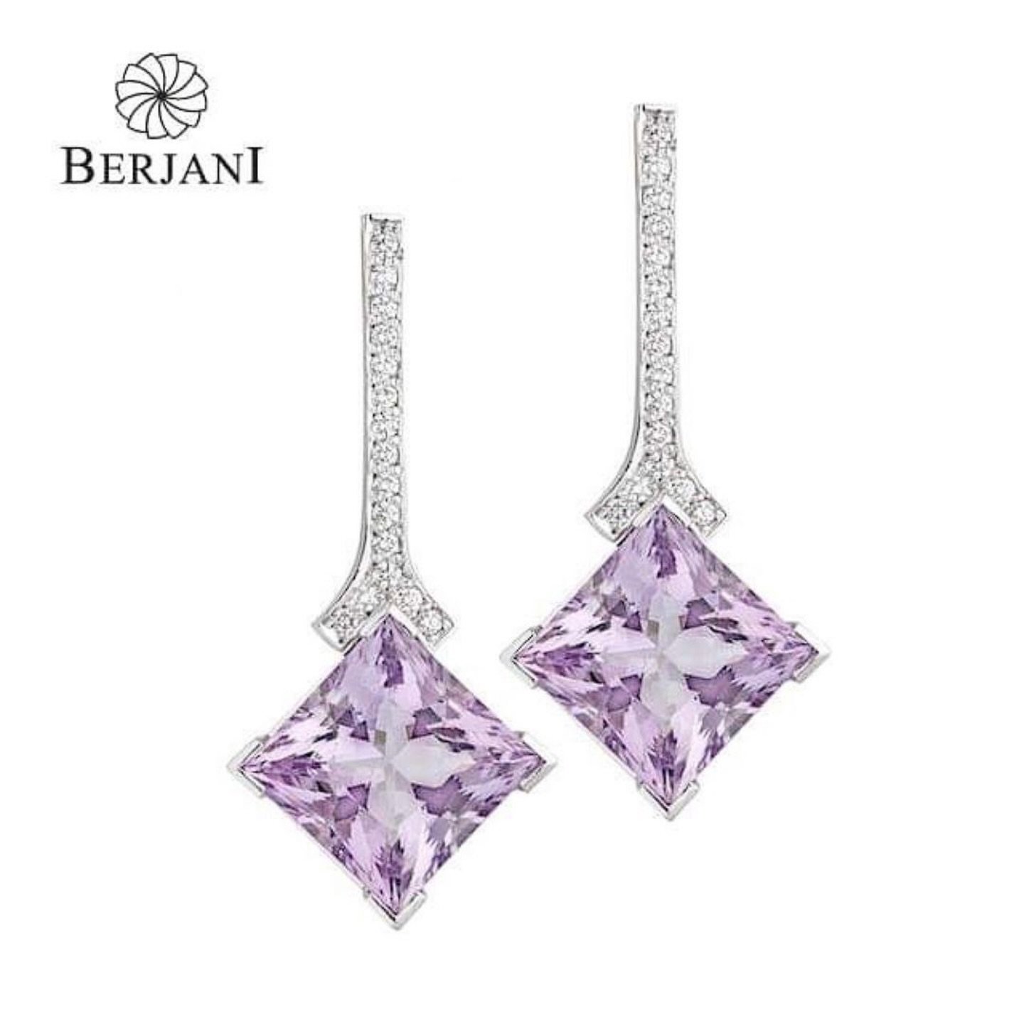 BERJANI Creations - Introducing the February Gem - Amethyst&hellip; With a pair of stunning handcrafted mauve Amethyst and diamond earrings&hellip; One of a kind 💜

#amethyst #diamonds #gold #earrings #ﬁnejewellery