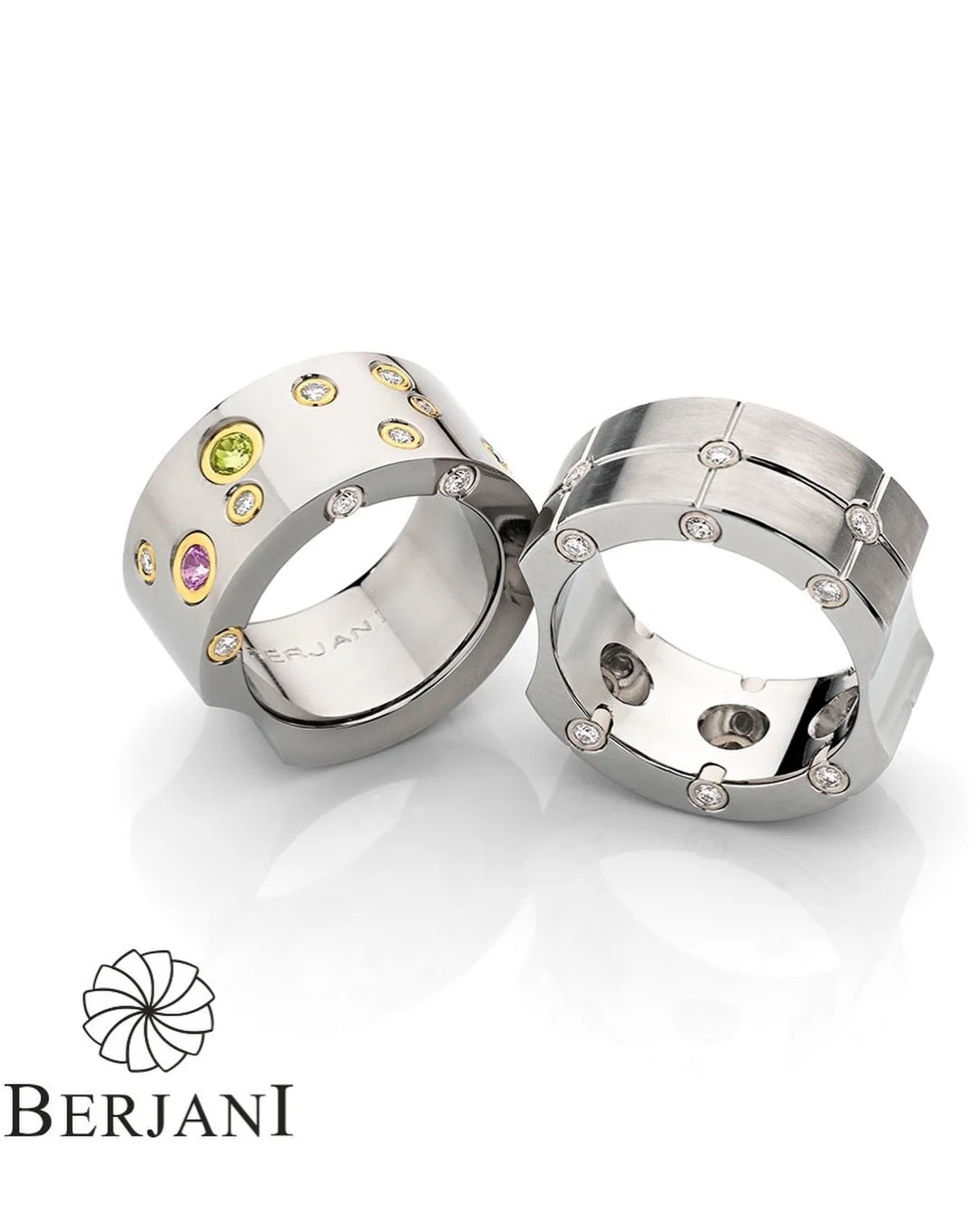 BERJANI Signature - Our Galaxy Collection&hellip; Handmade rings in titanium and gold&hellip; Set with various natural gemstones and diamonds&hellip; Available now&hellip;

#unique #rings #titanium #gold #naturalgemstones