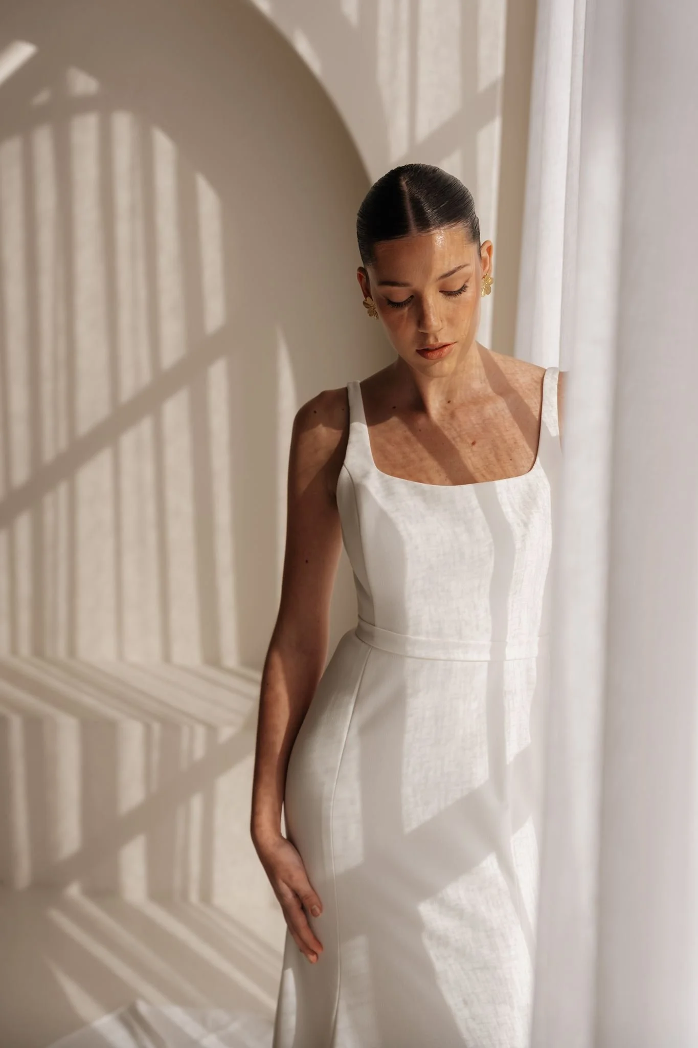 Erin Clare Bridal | Bridget Crepe Bridal Gown | Australian Made Bridal