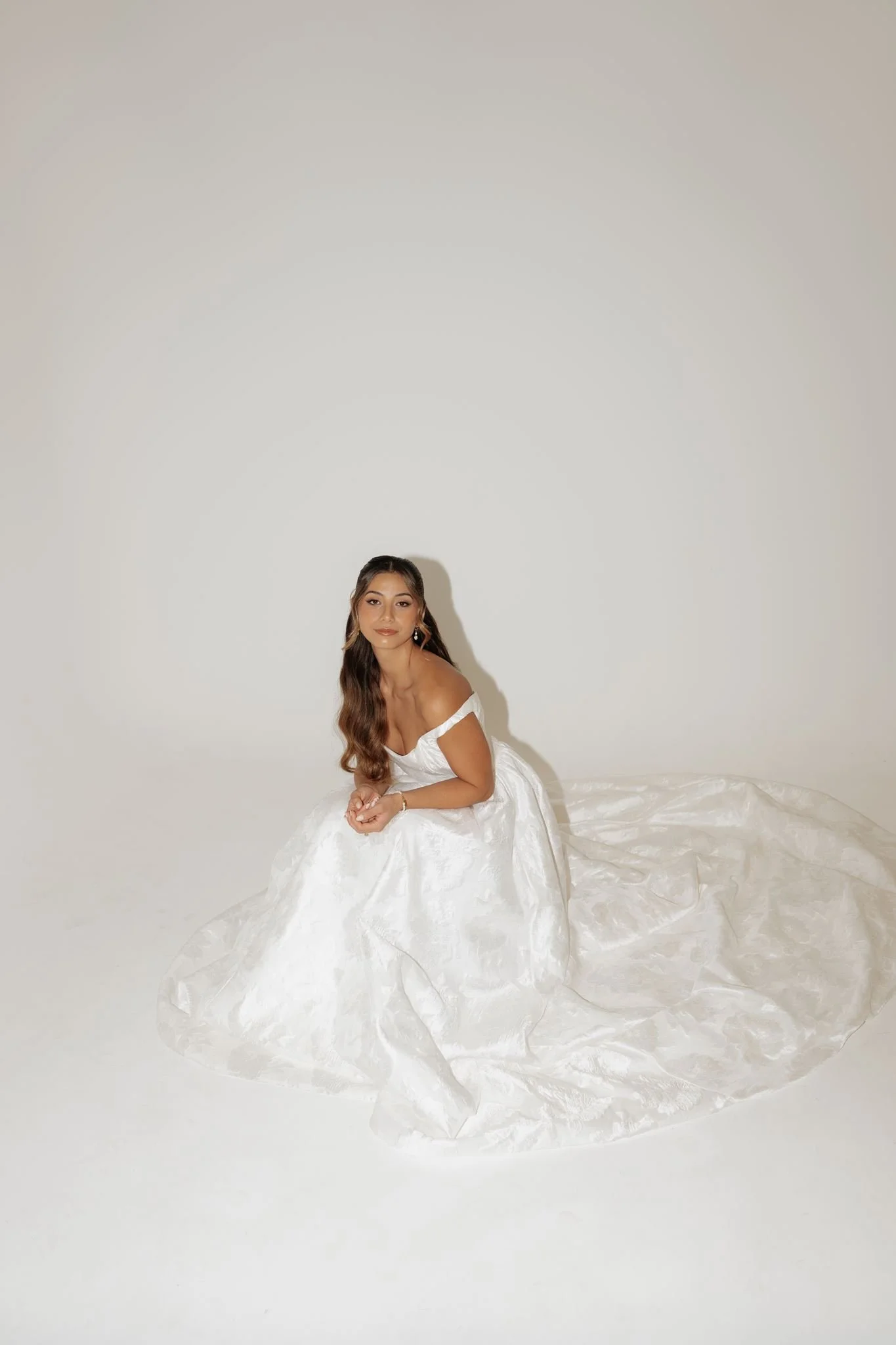 Erin Clare Bridal Posie Off Shoulder Ballgown
