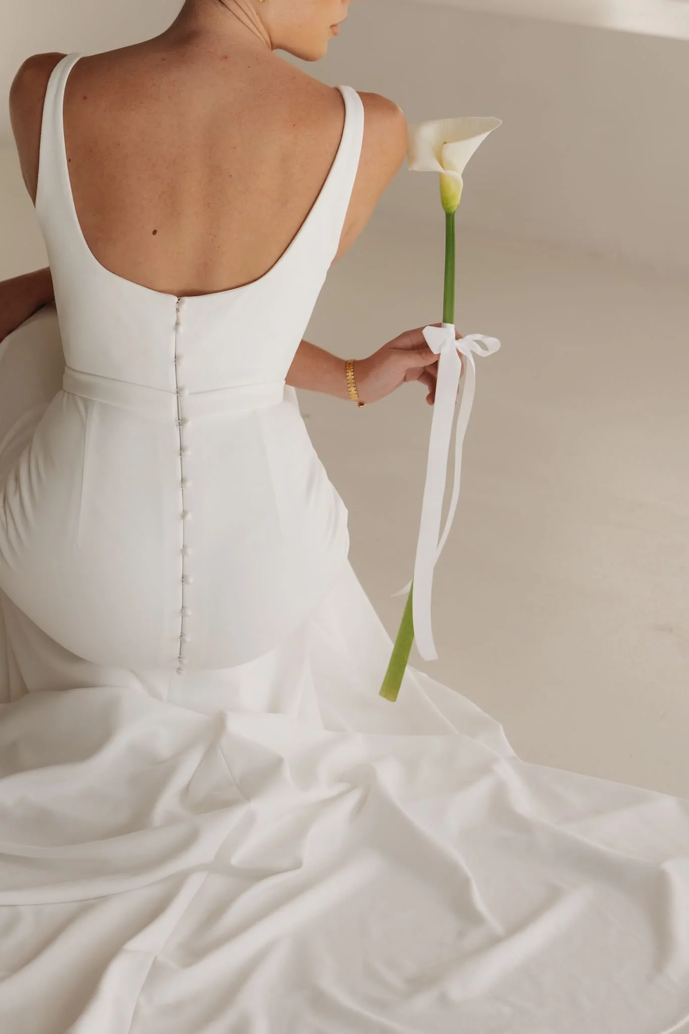 Erin Clare Bridal | Bridget Crepe Bridal Gown | Australian Made Bridal