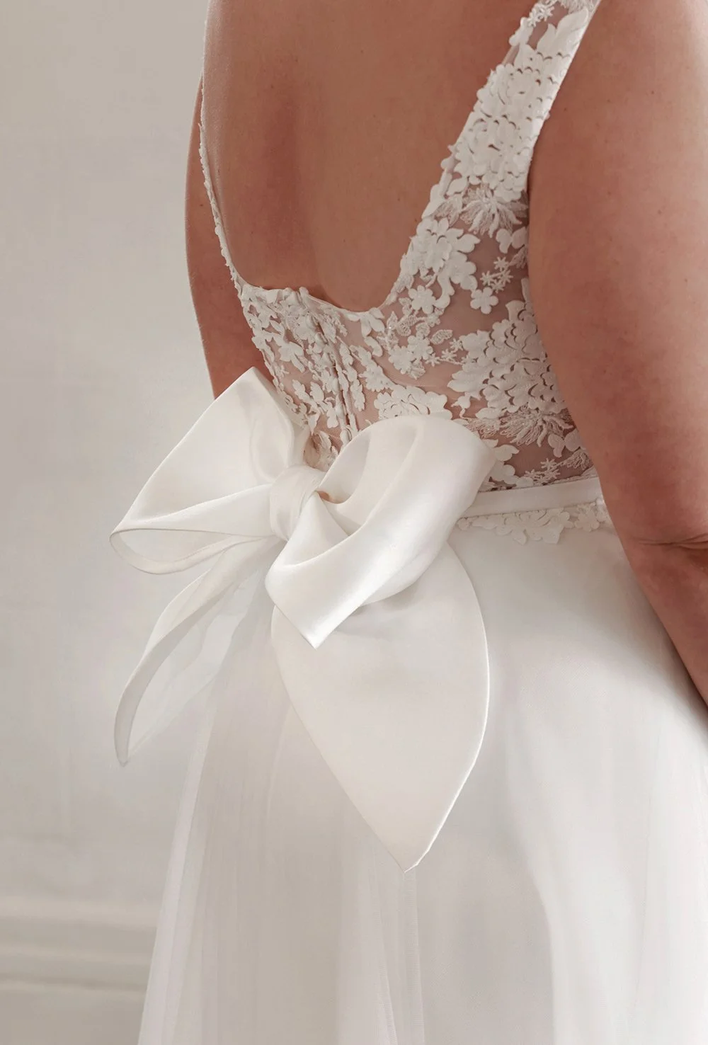 Quinley Belt and Bow — Erin Clare Bridal - Main Image