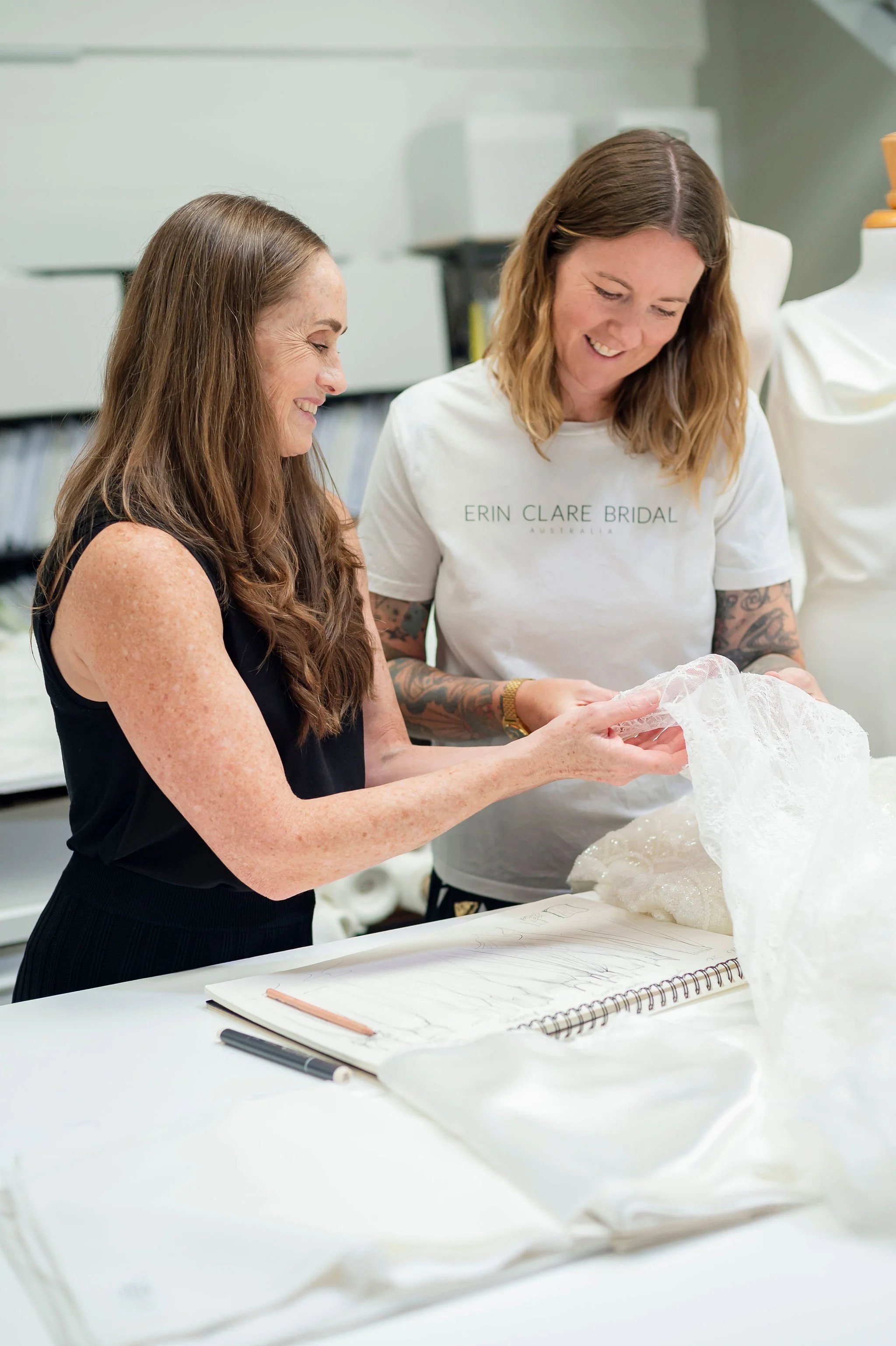 How to Choose the Right Fabric for your Wedding Gown.