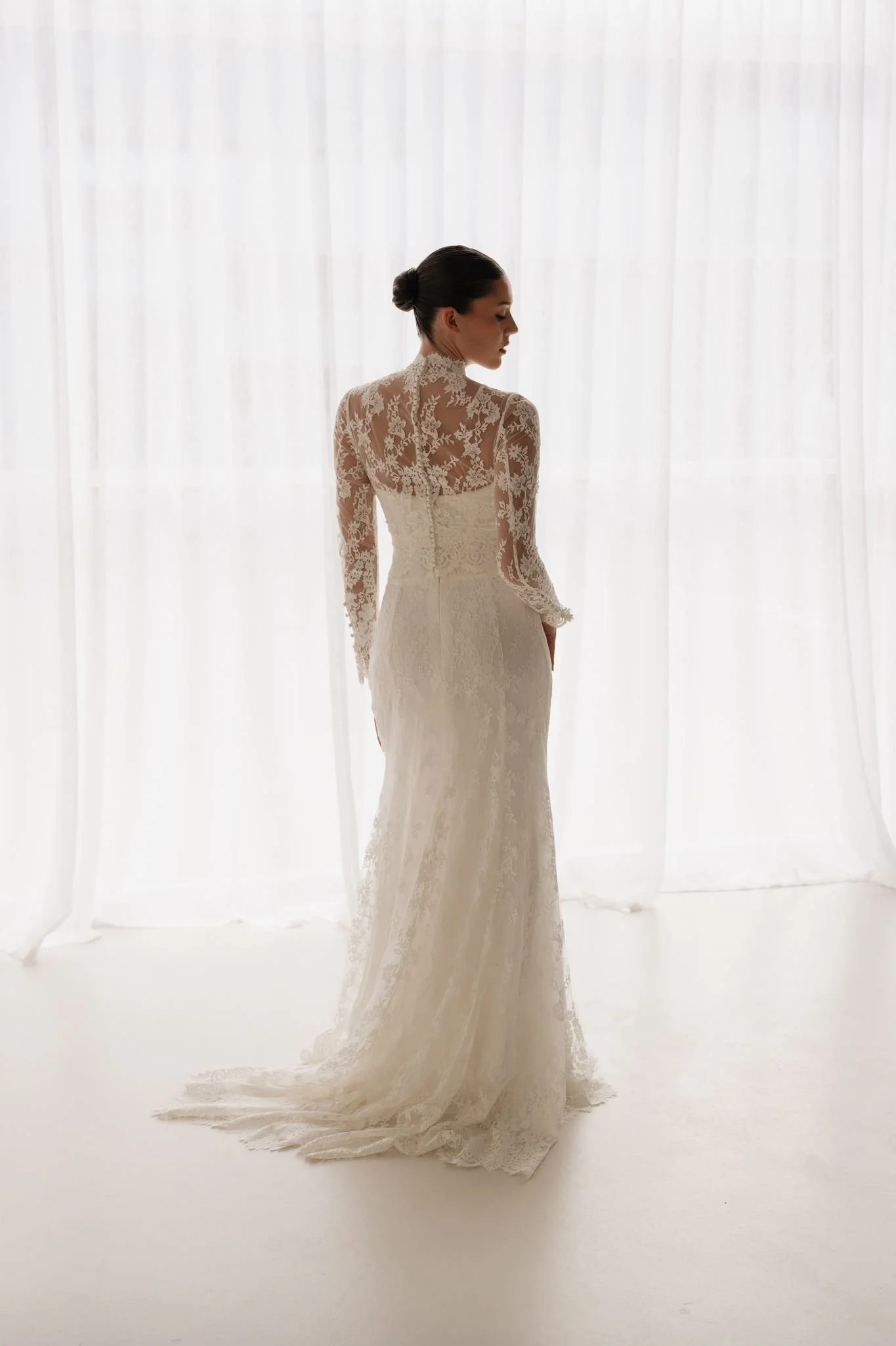 Erin Clare Bridal Olivia Lace Top