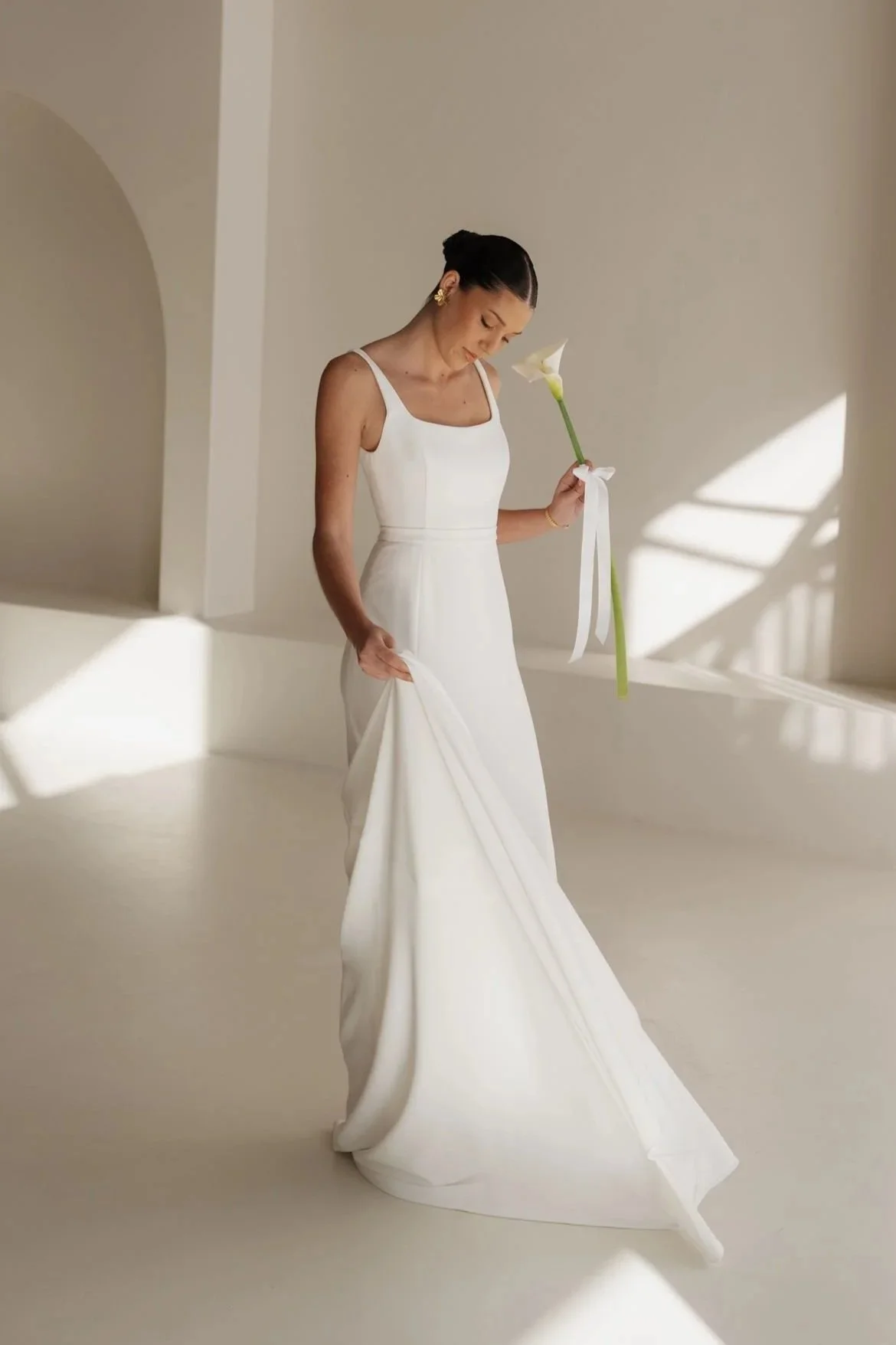Bridget Crepe Bridal Gown