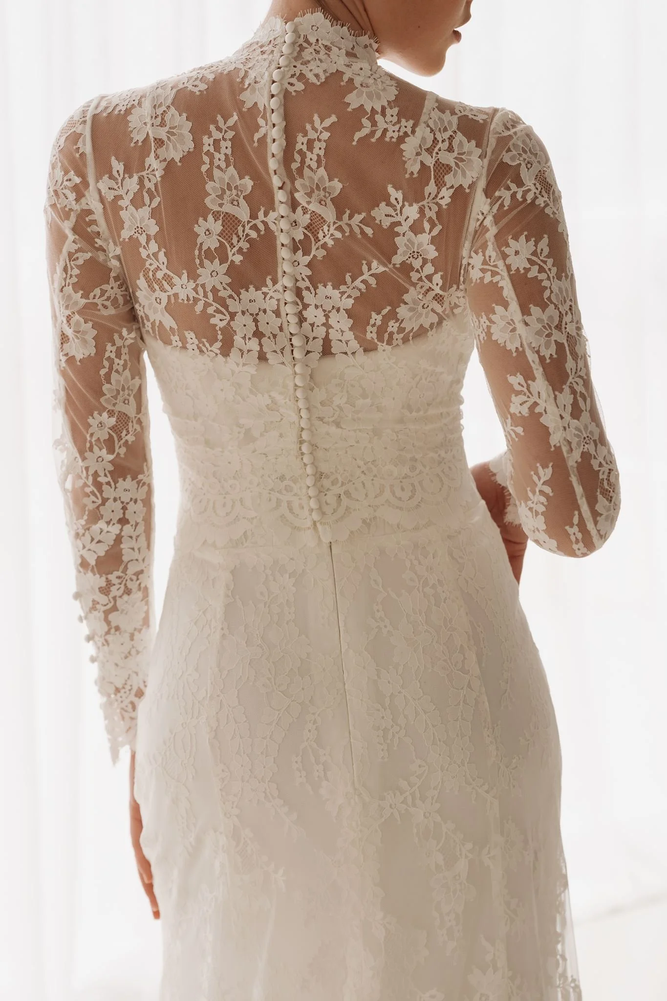 Erin Clare Bridal Olivia Lace Top