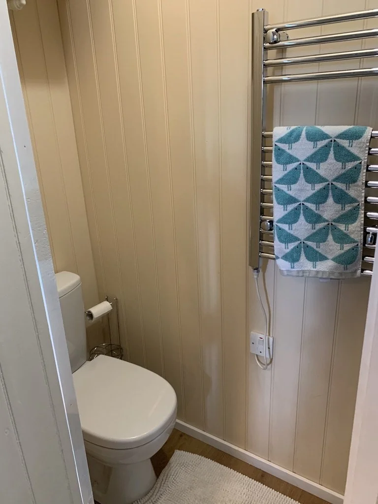 Ensuite toilet.